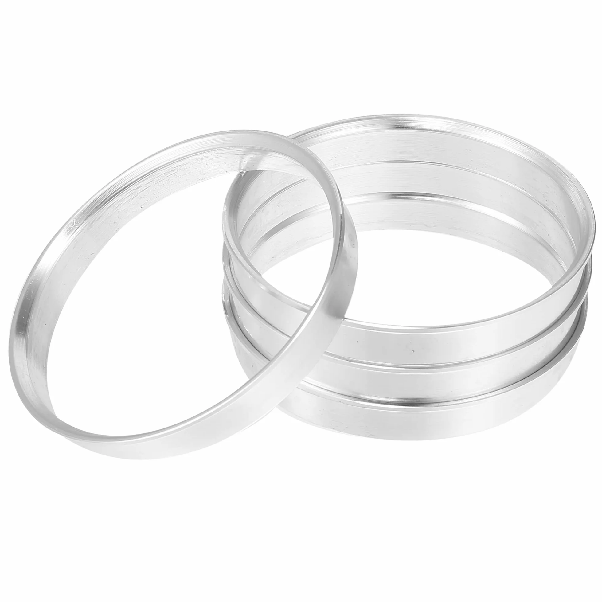 X AUTOHAUX 4 szt. 70,1 mm pierścienie centryczne piasty samochodowej ze stopu aluminium 67,1 mm