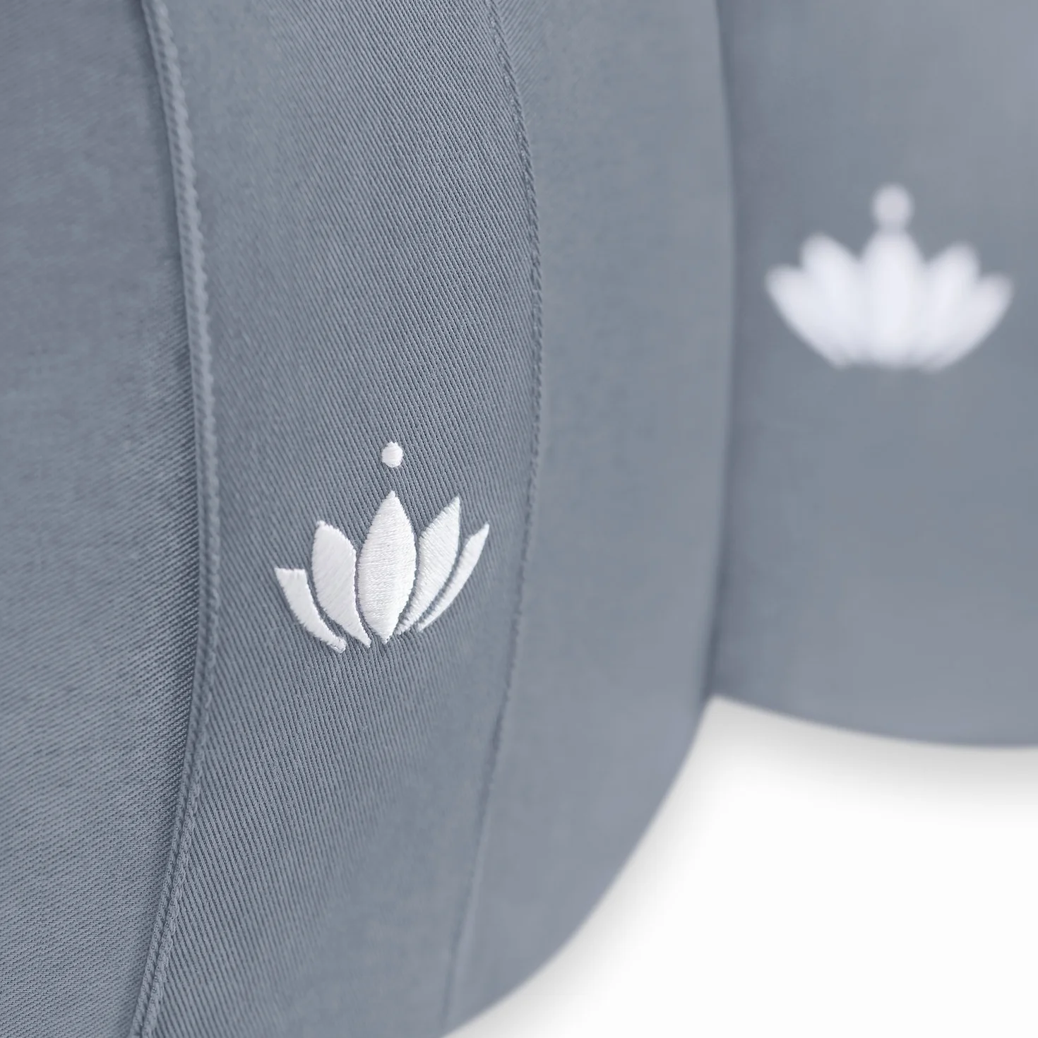 Lotuscrafts Poduszka do medytacji Yoga Lotus - Wysokość 15 cm - Wypełnienie orkiszowe - Pokrycie z nadającej się do prania bawełny - Okrągłe zafu na podłogę - Medytacja Cushion - Certyfikat Gots