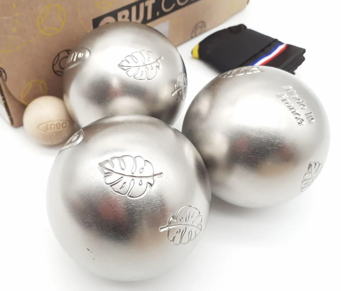 Obut - Wypoczynek ze stali nierdzewnej w dżungli - Kulki petanque - Metal - Jeden rozmiar