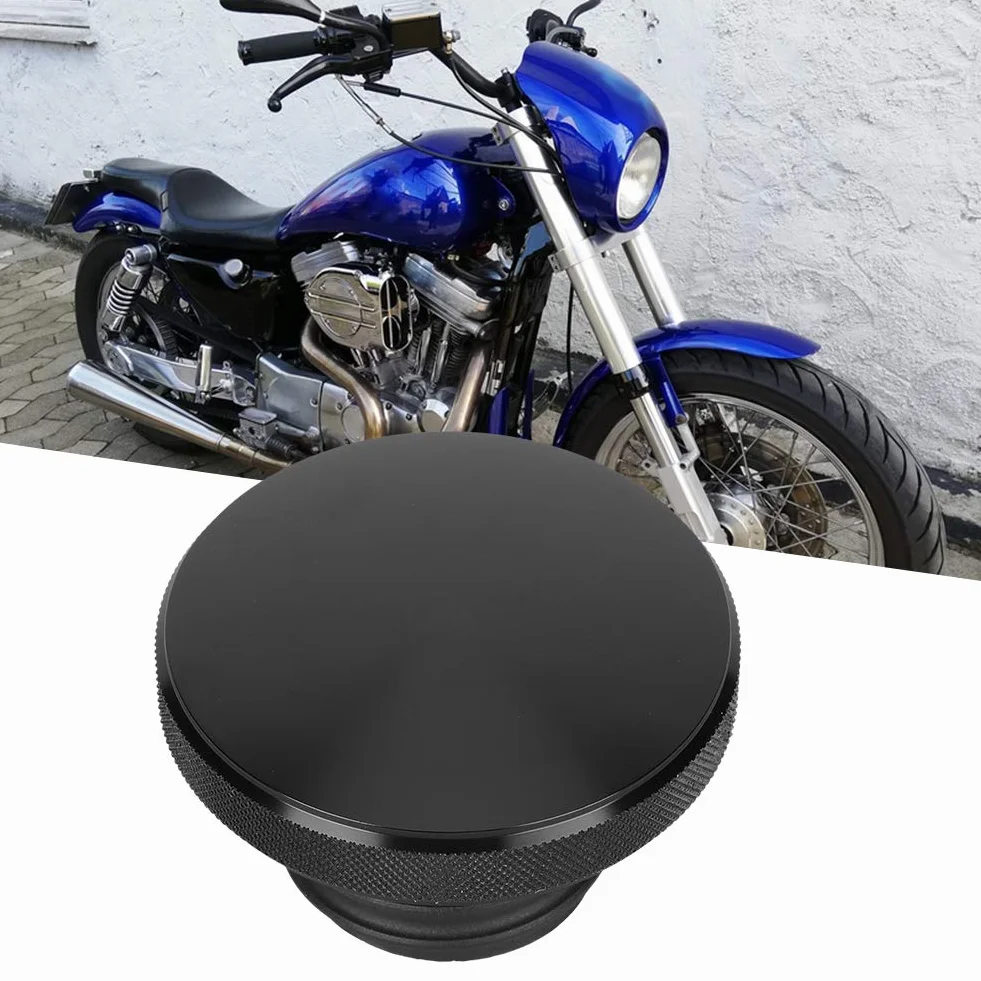 Korek Wlewu Paliwa, Korek Wlewu Paliwa 883 Paliwo ze Stopu Aluminium Motocykl Pokrywa Zbiornika Paliwa Pasuje do X48 883