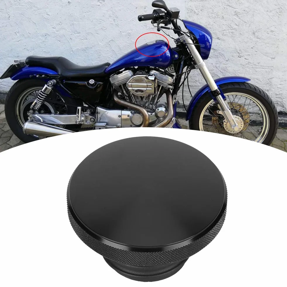 Korek Wlewu Paliwa, Korek Wlewu Paliwa 883 Paliwo ze Stopu Aluminium Motocykl Pokrywa Zbiornika Paliwa Pasuje do X48 883