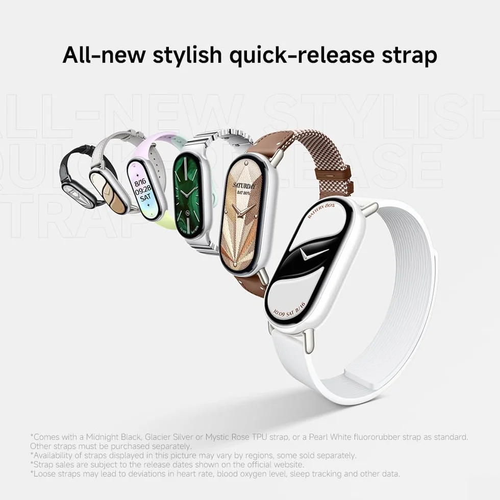 Xiaomi Smartband 10, wyświetlacz AMOLED