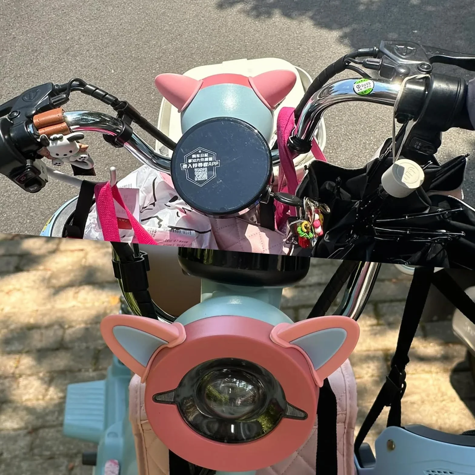3 szt. Uszy Kask Narciarski Mały i Przenośny Akcesoria Kask Motocyklowy Trwały i Elastyczny Dekoracyjny Kask Piękny i Ładny Do Roweru ATV Snowboard Skateboard Motocykl Skuter Samochód