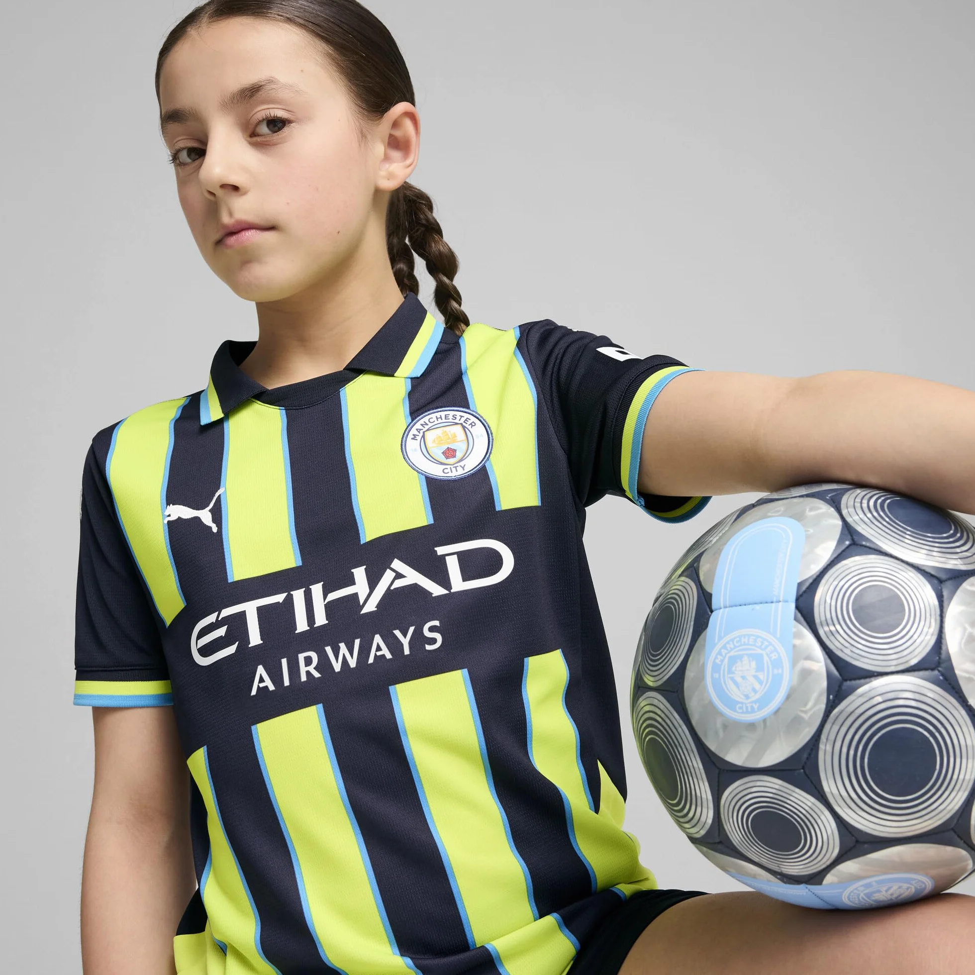 Koszulka piłkarska Manchester City FC Kids 2024/25 - New Navy