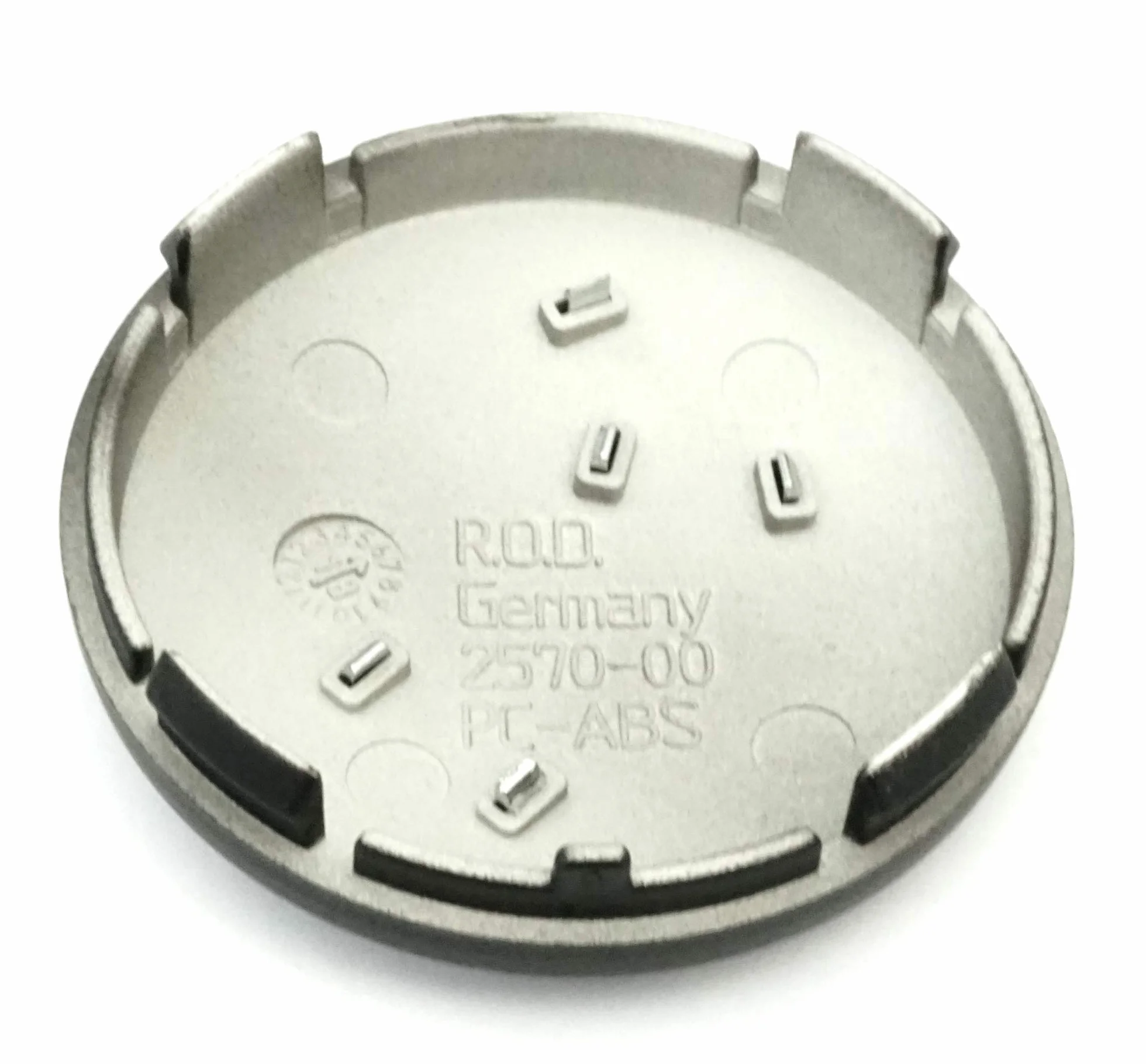 1 x oryginalny dekiel do felg Rondell, zaślepka piasty, kolor czarny matowy, 60 mm, 2570-00