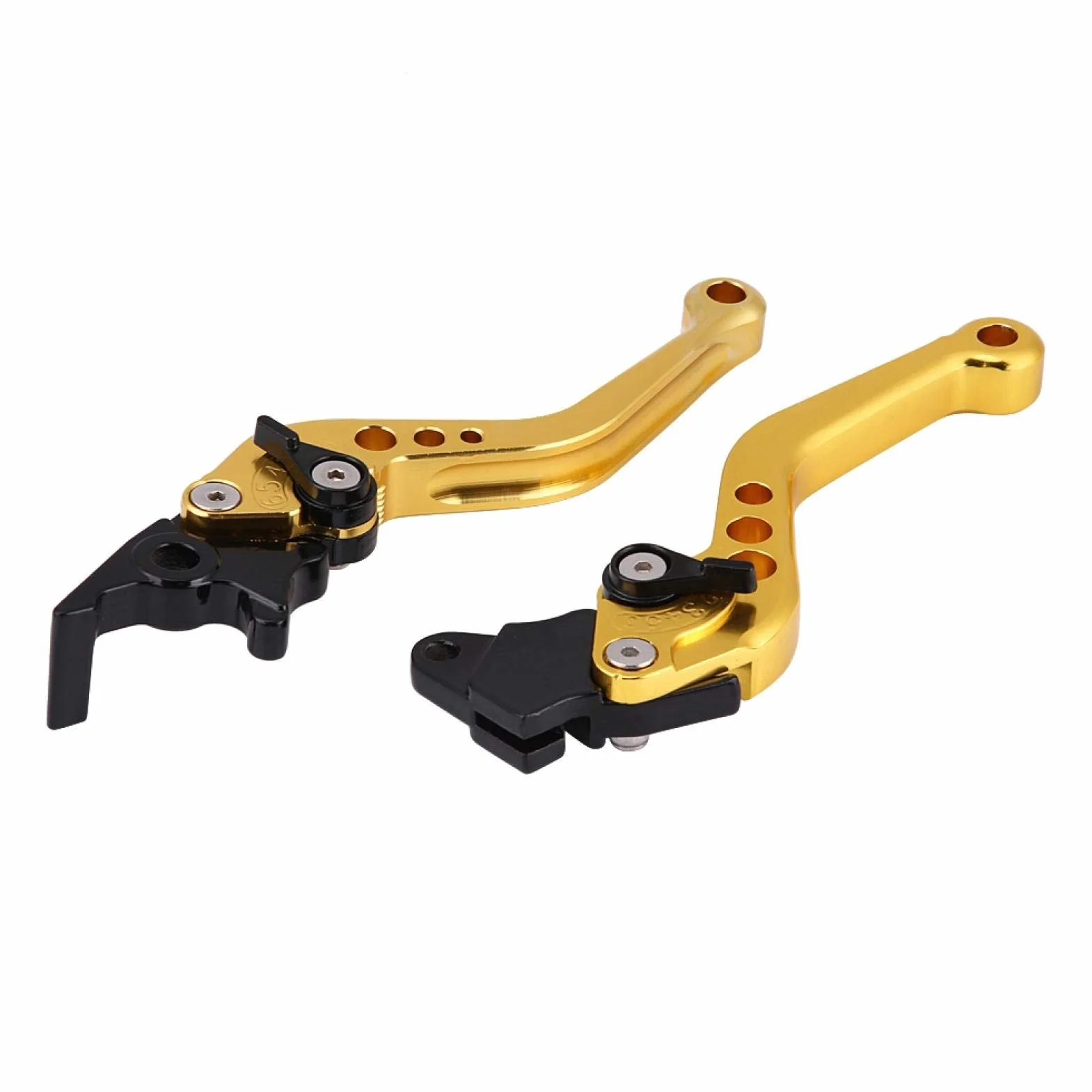 Dźwignia Hamulca Sprzęgła Para 22mm 7/8" CNC Aluminium Uchwyt Dźwigni Hamulca Bębnowego Sprzęgła Motocykla Uniwersalna Dźwignia Hamulca Sprzęgła Z Wyłączeniem YZF R125
