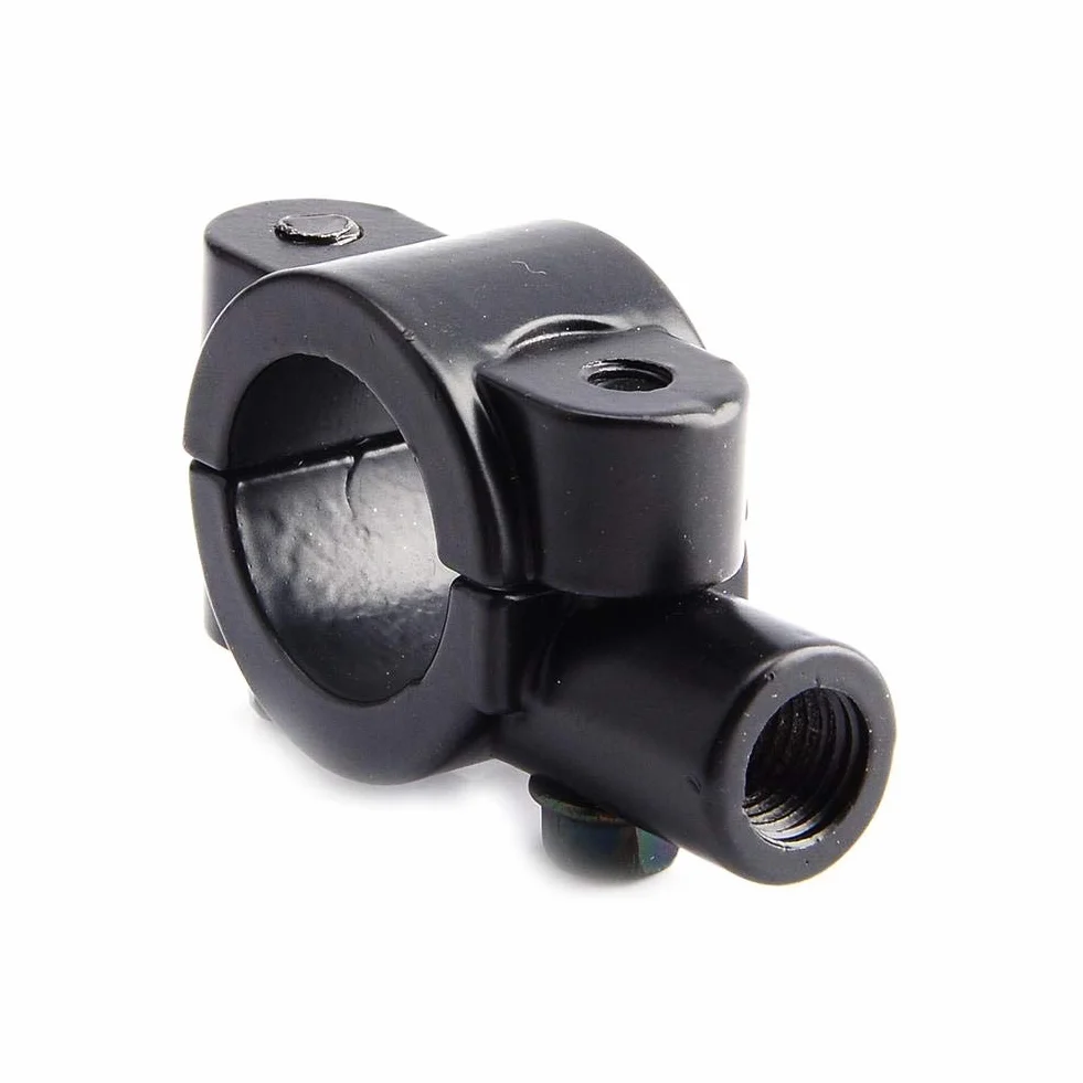 Keenso Kierownica Motocyklowa Wspornik Lusterka 7/8" Uniwersalny 10 mm Uchwyt Aluminiowy