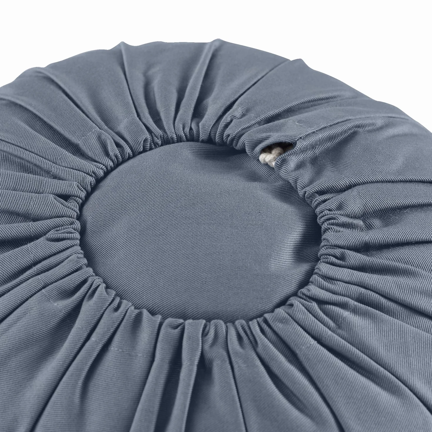 Lotuscrafts Poduszka do medytacji Yoga Lotus - Wysokość 15 cm - Wypełnienie orkiszowe - Pokrycie z nadającej się do prania bawełny - Okrągłe zafu na podłogę - Medytacja Cushion - Certyfikat Gots