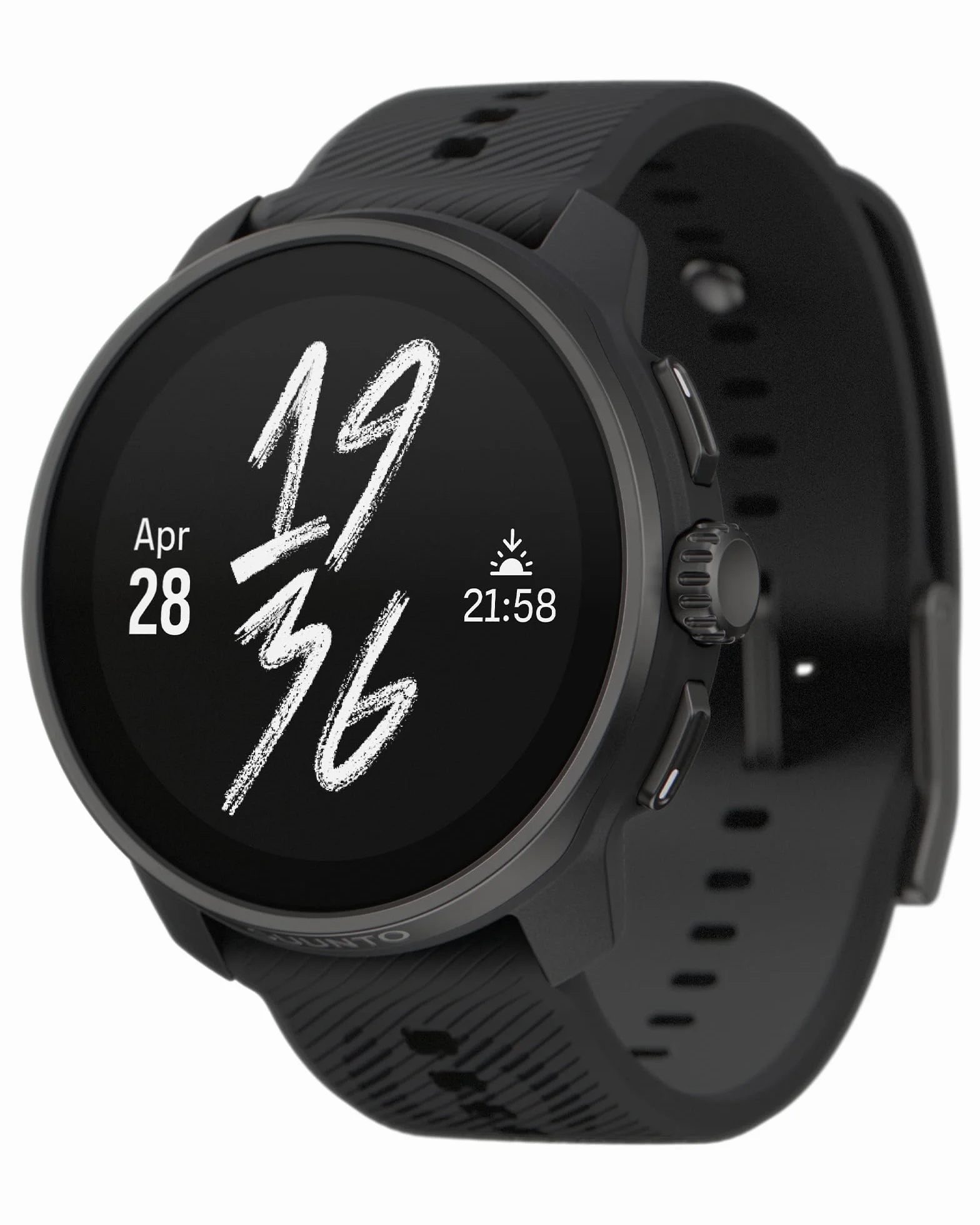 SUUNTO Race S Zegarek Biegowy z Ekranem Dotykowym Amoled, Dwuzakresowy Gps Zegarek Sportowy, Śledzenie Hrv i Snu, Plan Treningowy Oparty na Si, Bezpłatne Mapy Offline, Wodoodporność do 50M