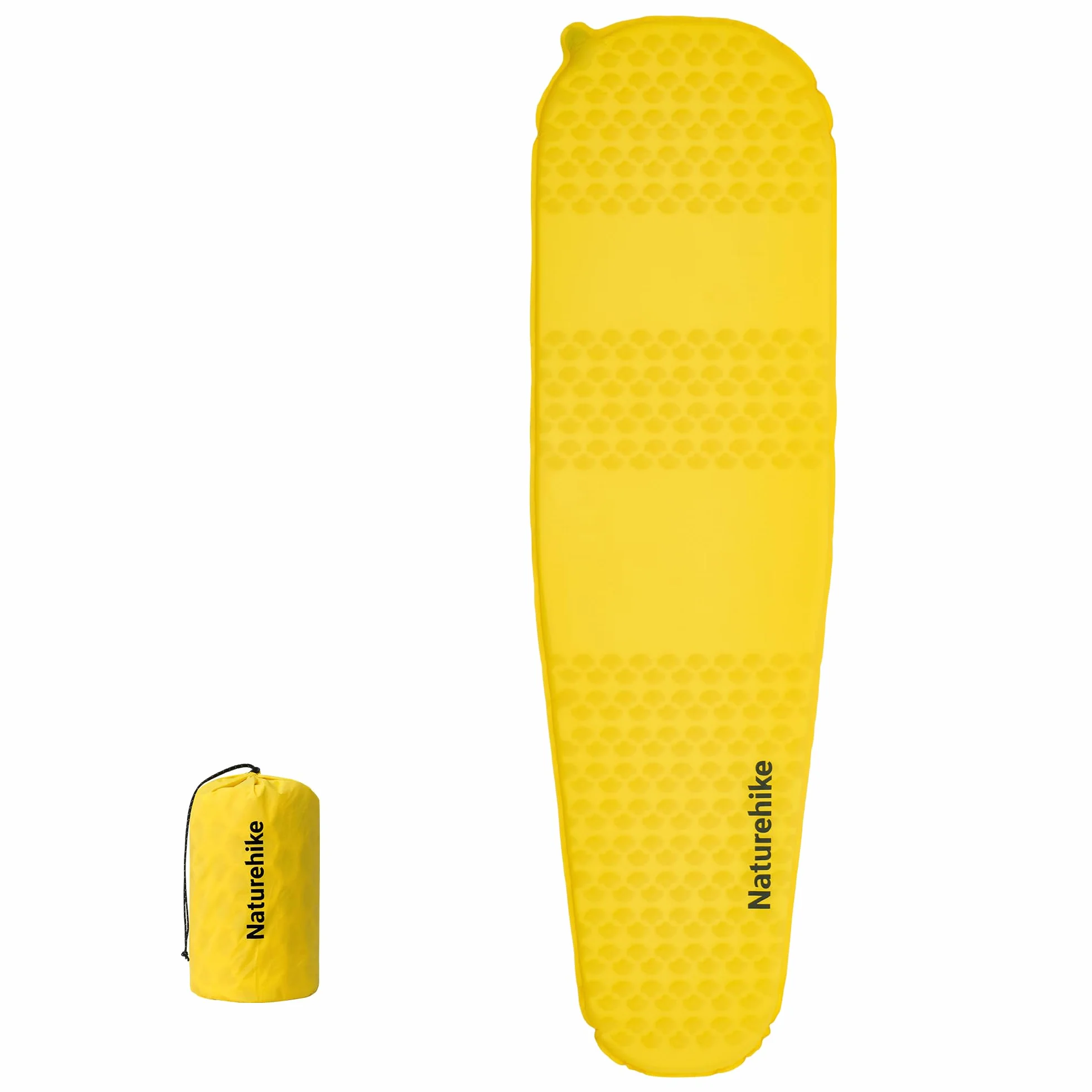 Naturehike Yugu Air Mattress samopompująca się karimata, grubość 3,5 cm, kompaktowy rozmiar po spakowaniu, lekki materac dmuchany na kemping, trekking i do uprawiania sportu