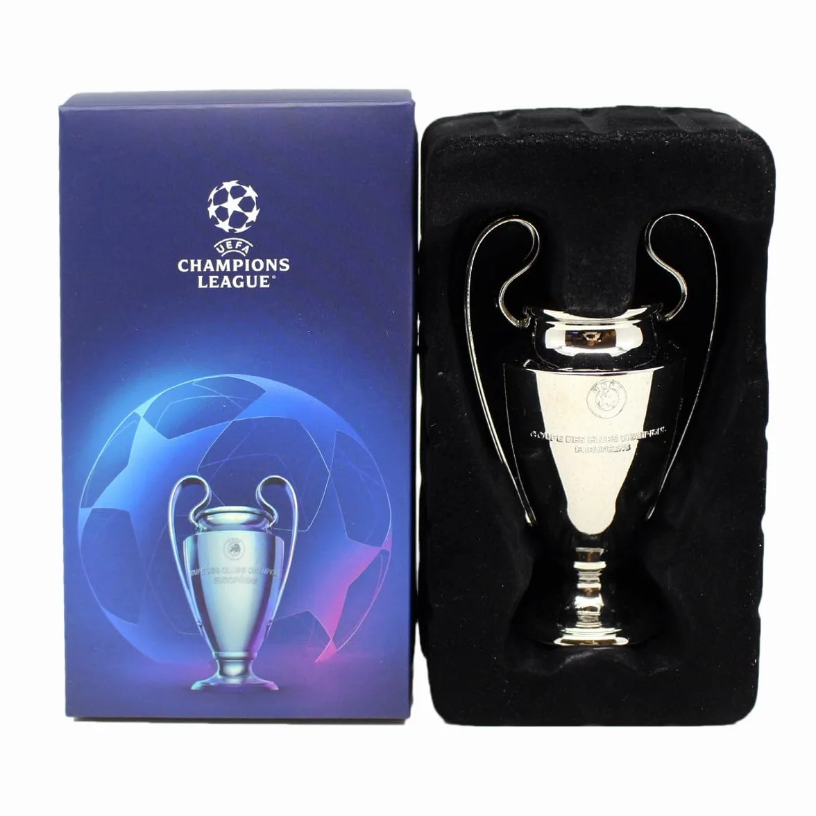 UEFA Champions League trofia (100 mm), unisex, dla dorosłych, metalowa, 100 mm
