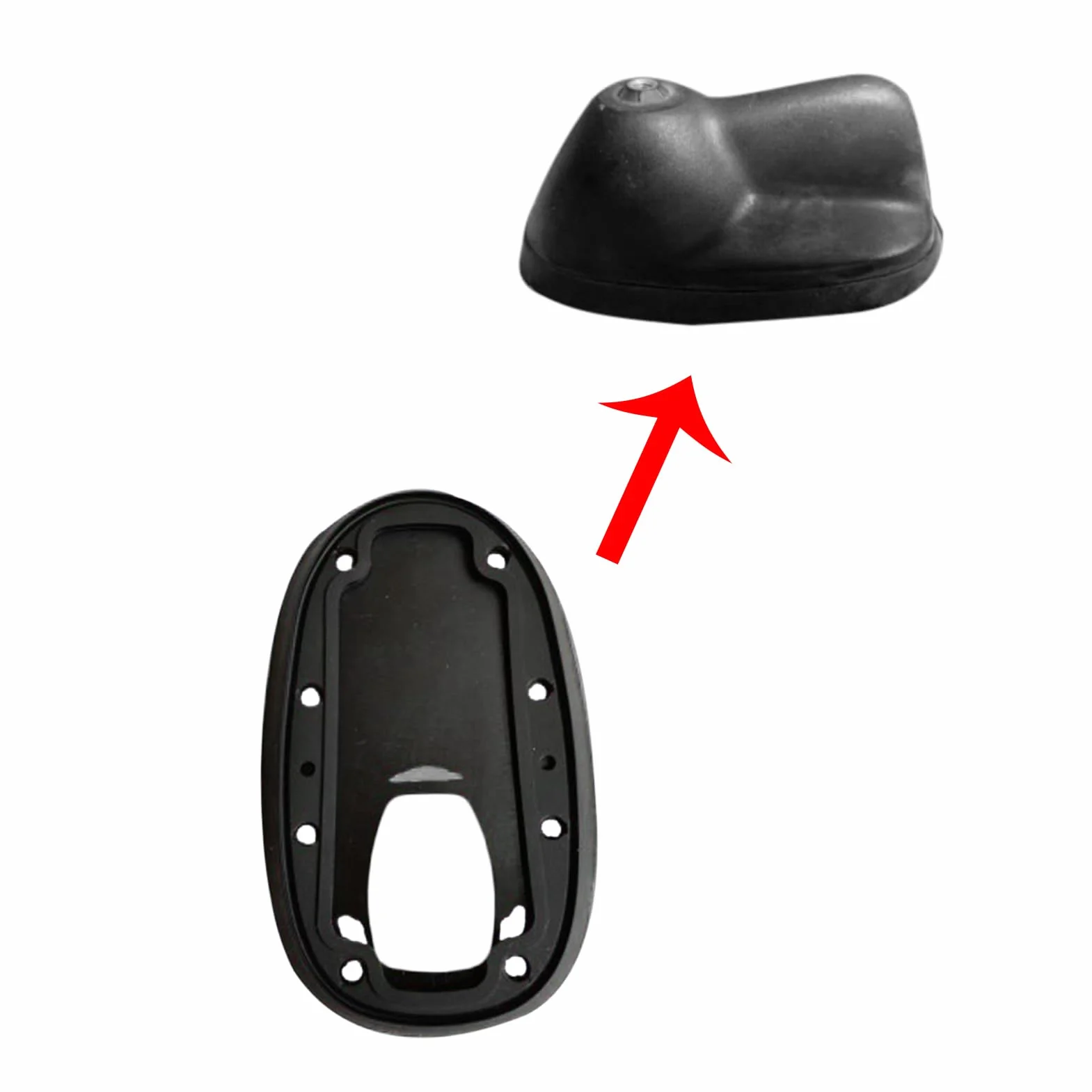 Uszczelka podstawy anteny, gumowa uszczelka do anteny dachowej, zamiennik do Mini R55 R56 65203456088, 65203456089