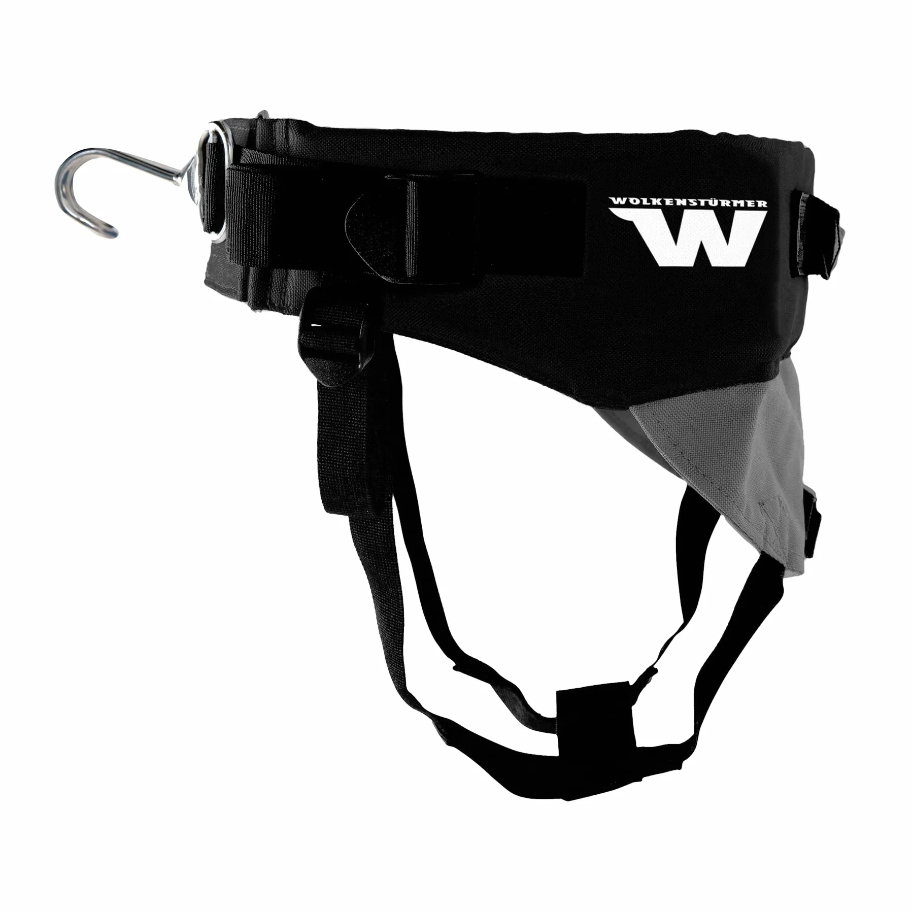 Wolkenstürmer Uniwersalny Trapez (czarny) do Harness Fix - Rozmiar uniwersalny S-XL - Unisex trapezowy latawiec