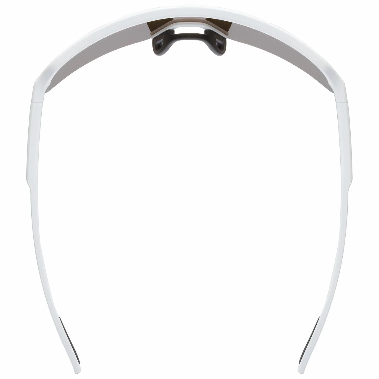 uvex dyrt, okulary sportowe unisex-dorosły, white matt/gold mirror, one size