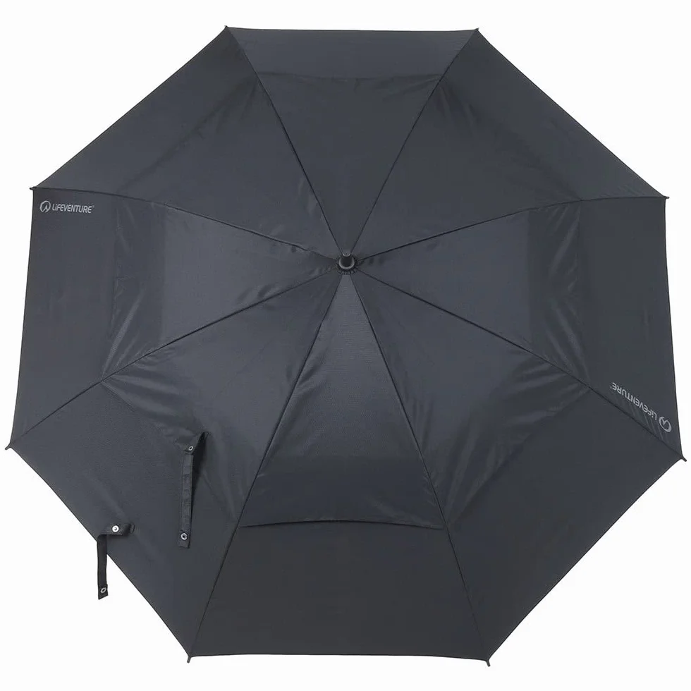 Lifeventure 152 cm automatycznie otwierany parasol golfowy bardzo duży z wytrzymałym baldachimem Ripstop wentylowany wiatroszczelny wodoodporny parasol