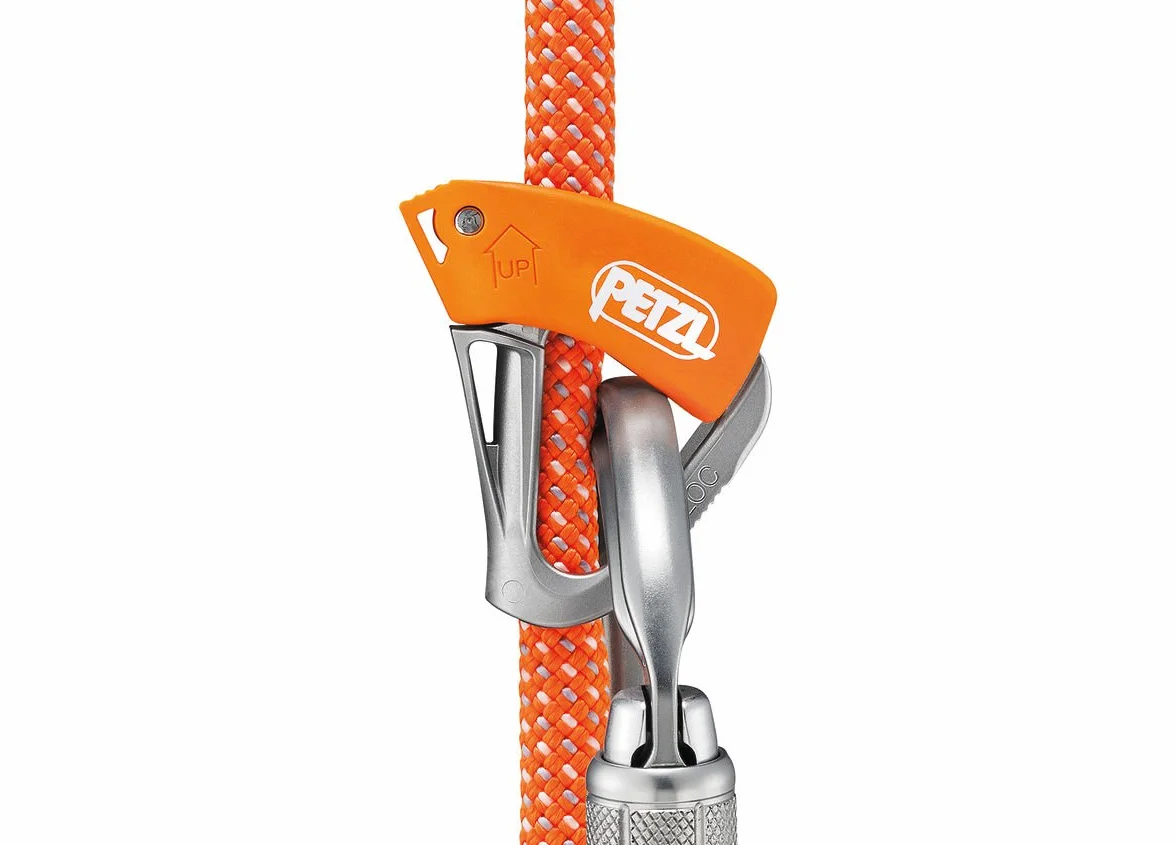 PETZL - Zacisk linowy TIBLOC – unisex, pomarańczowy, rozmiar uniwersalny