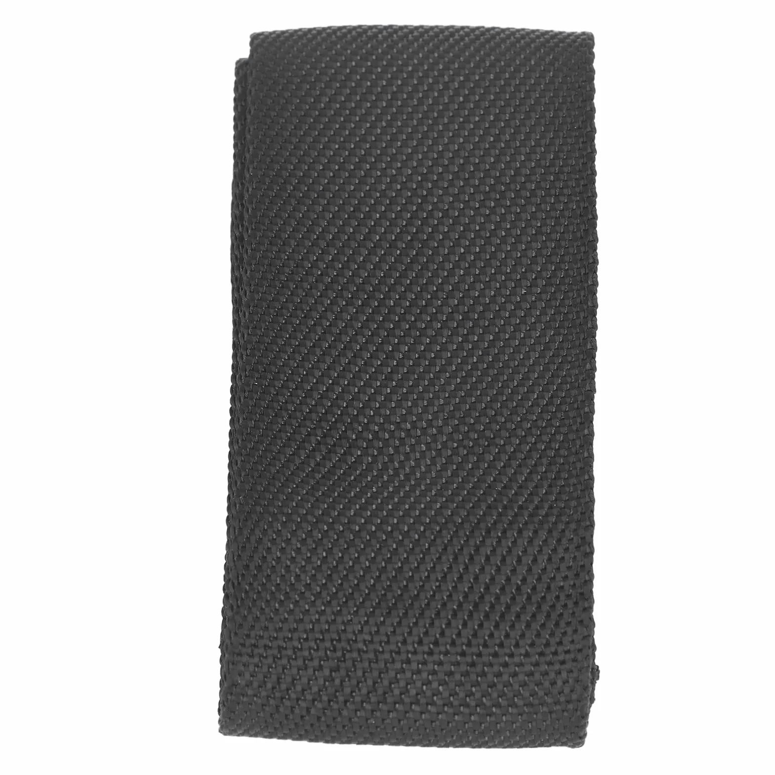 Osłona Liny Wciągarki Poliestrowa Tuleja Ochronna Czarna 3 cm 1,18 Cala Syntetyczna Linka Rękaw Ochronny 2M