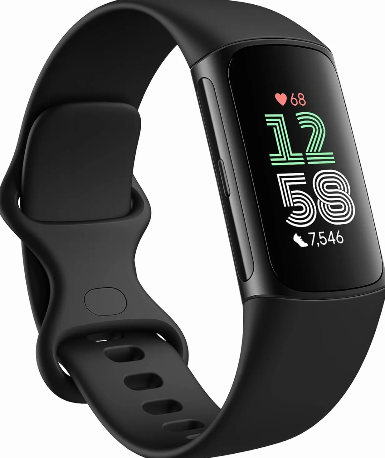 Fitbit Charge 6 Amoled Wristband Activity Tracker Black, W129024070 (Activity Tracker Black)