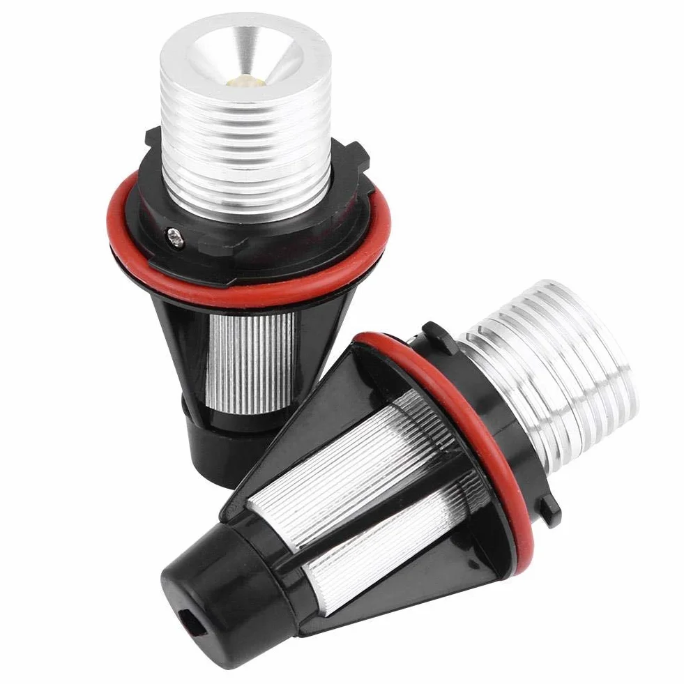Angel Eyes Angel Eyes Led Pozycja 12 V 2 sztuki świecącego samochodu 6000k 5 W Światło do E60 E61 E39 E53