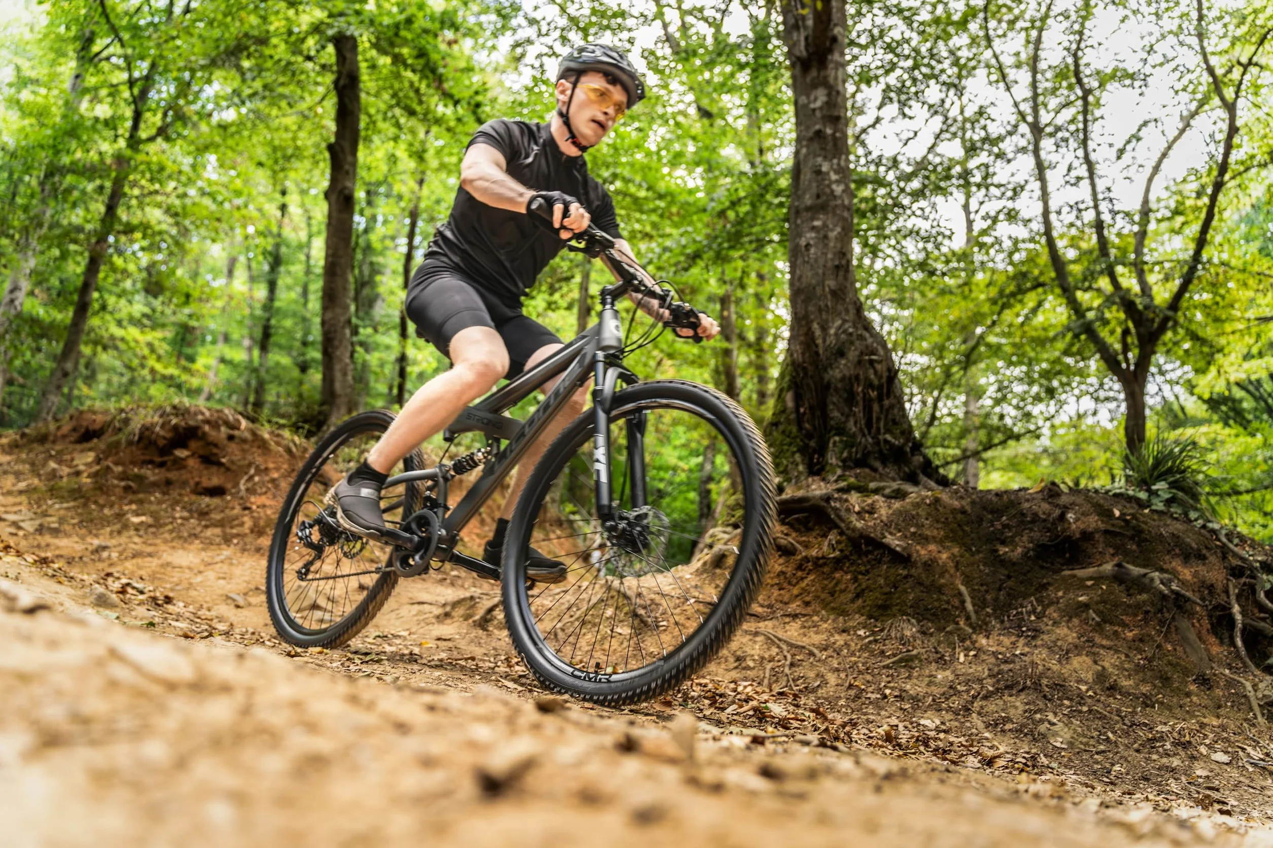 Licorne Bike Strong 2D Premium Rudergerät górski 29 cali hamulec tarczowy 21-biegowa przekładnia pełne zawieszenie czarny
