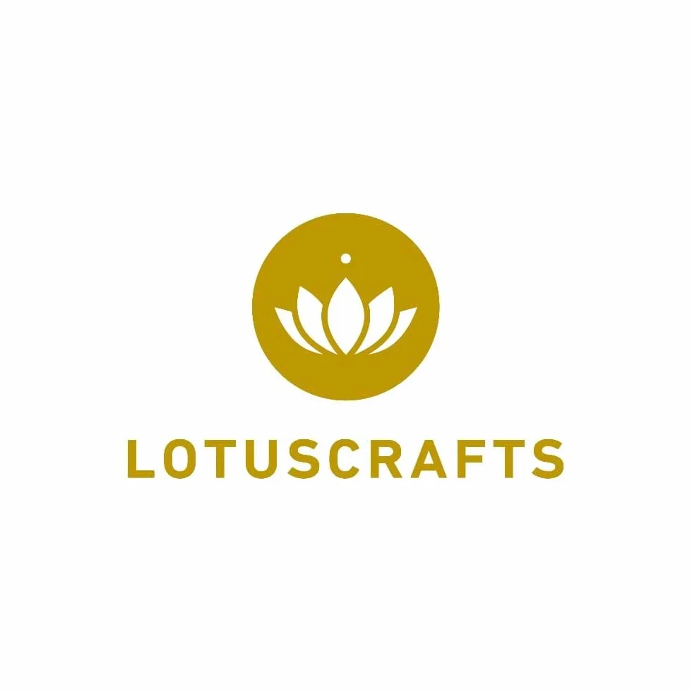 Lotuscrafts Poduszka do medytacji Yoga Lotus - Wysokość 15 cm - Wypełnienie orkiszowe - Pokrycie z nadającej się do prania bawełny - Okrągłe zafu na podłogę - Medytacja Cushion - Certyfikat Gots