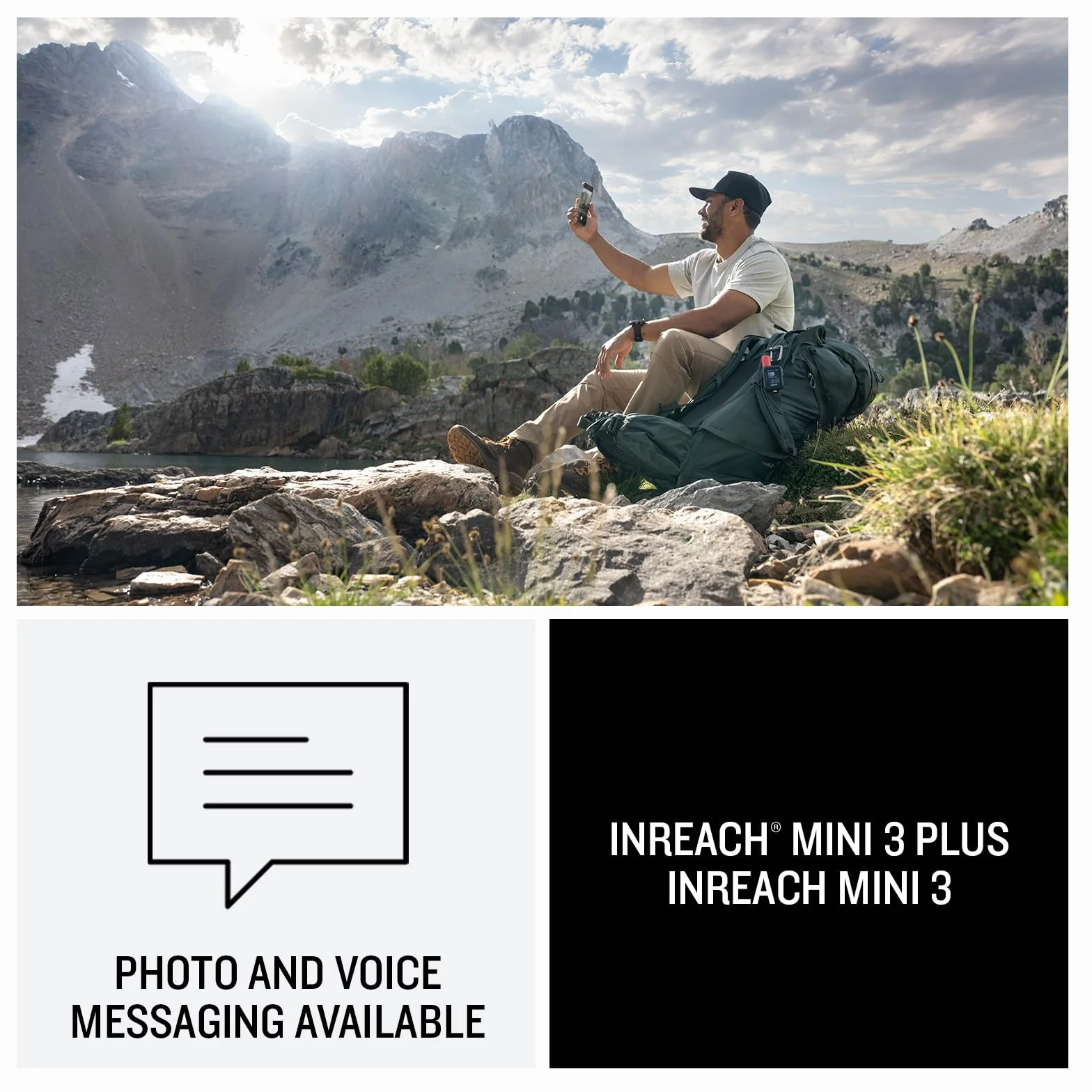 Garmin inReach Mini 3 Plus Lekki Komunikator Satelitarny GPS SOS, Ekran Dotykowy LCD 1,9", Żywotność Baterii 350 Godzin
