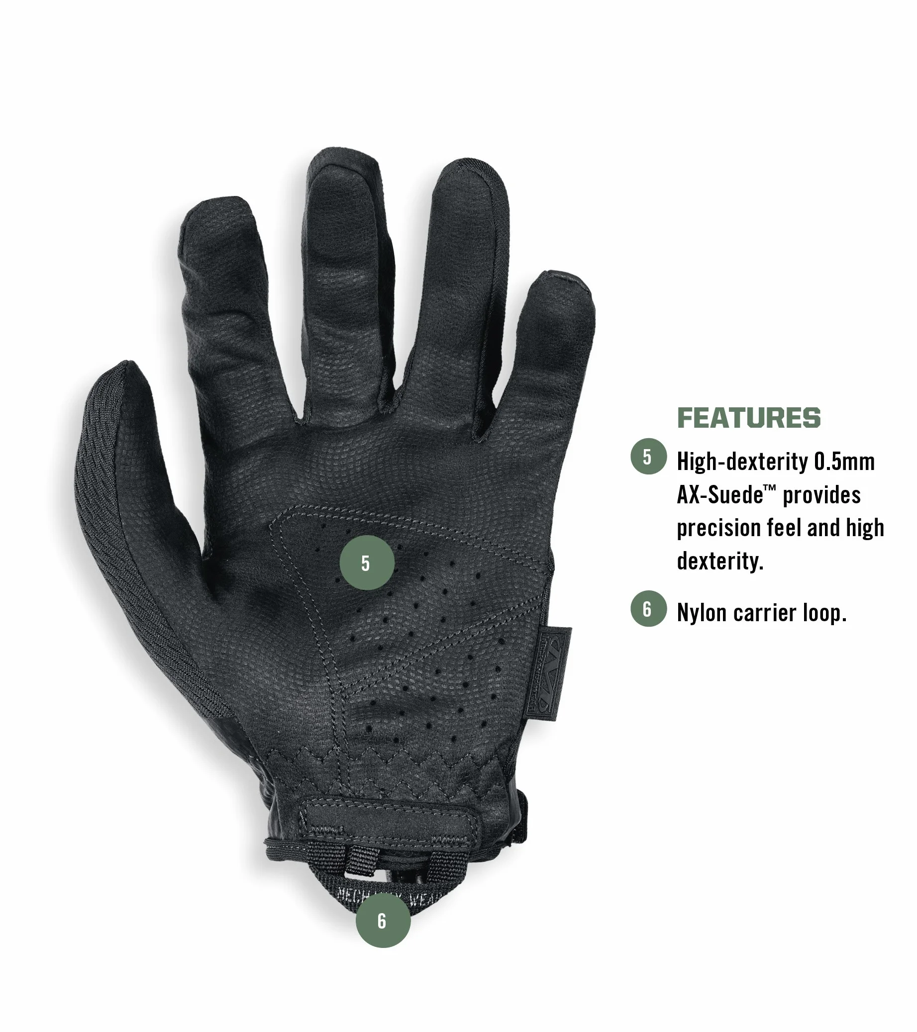 Mechanix Wear Taktyczne rękawice robocze 0,5 mm do airsoftu paintballu