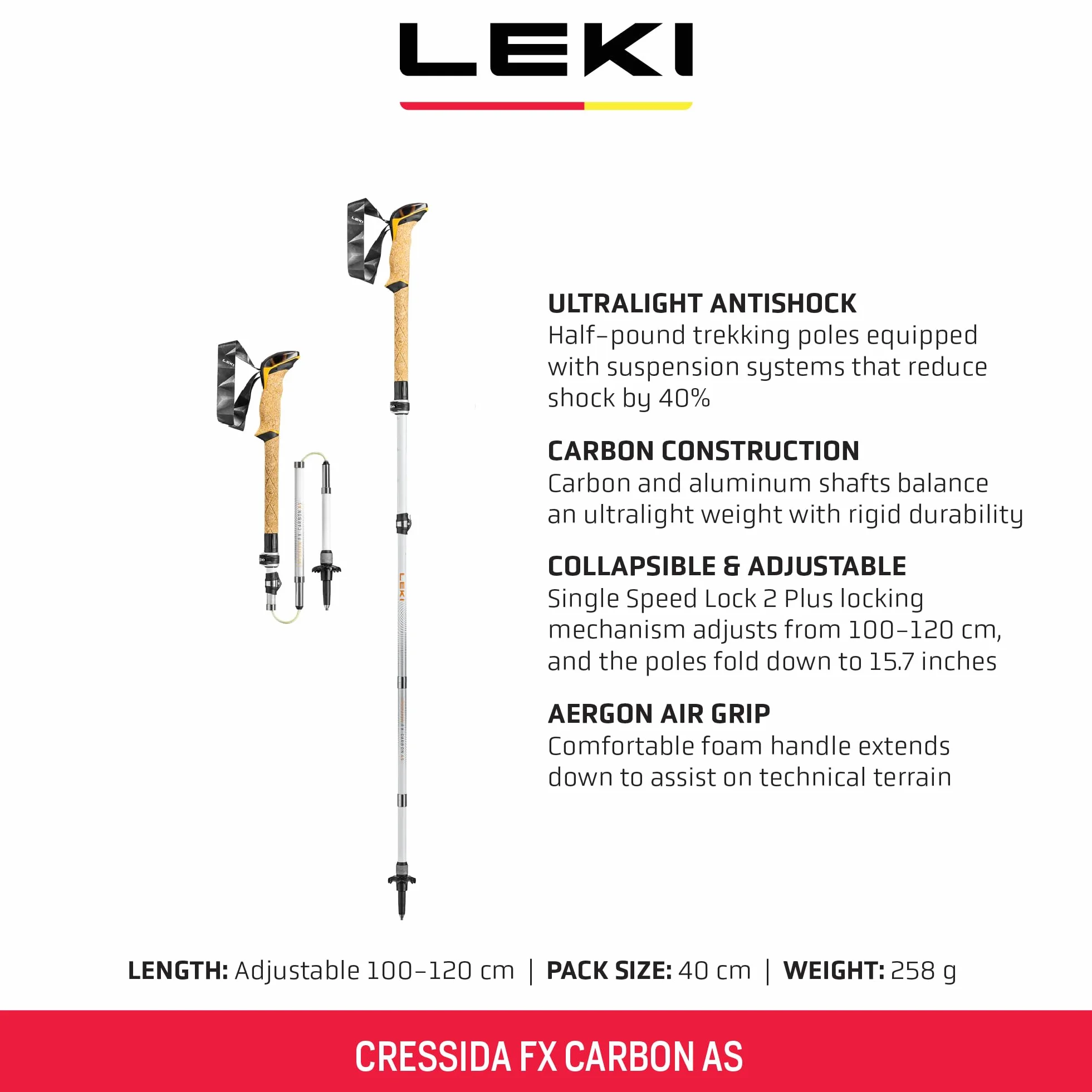 Leki Słupy Cressida FX Carbon AS