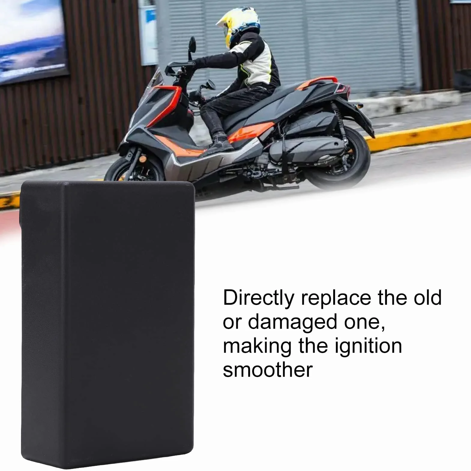 Motocykl CDI Box Unit 8-pinowa Nieograniczona Wymiana Modułu CDI Zapłon o Wysokiej Wydajności dla KYMCO Hulajnoga Kolacja 8 4T 09/10