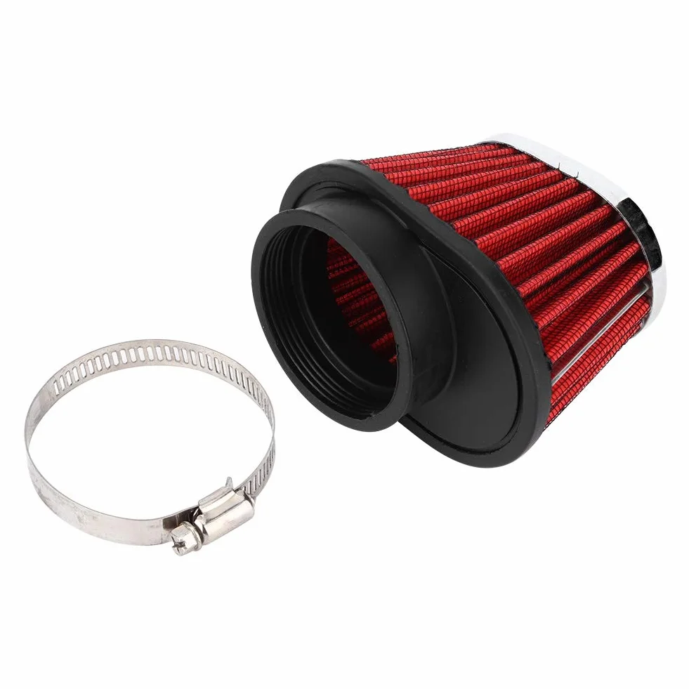 Filtr Powietrza do Motocykla, Filtr Wlotu Powietrza do Motocykla, Filtr Powietrza do Silnika z Grzybkiem, Akcesoria do Filtra Pasujące do Hondy (55MM)