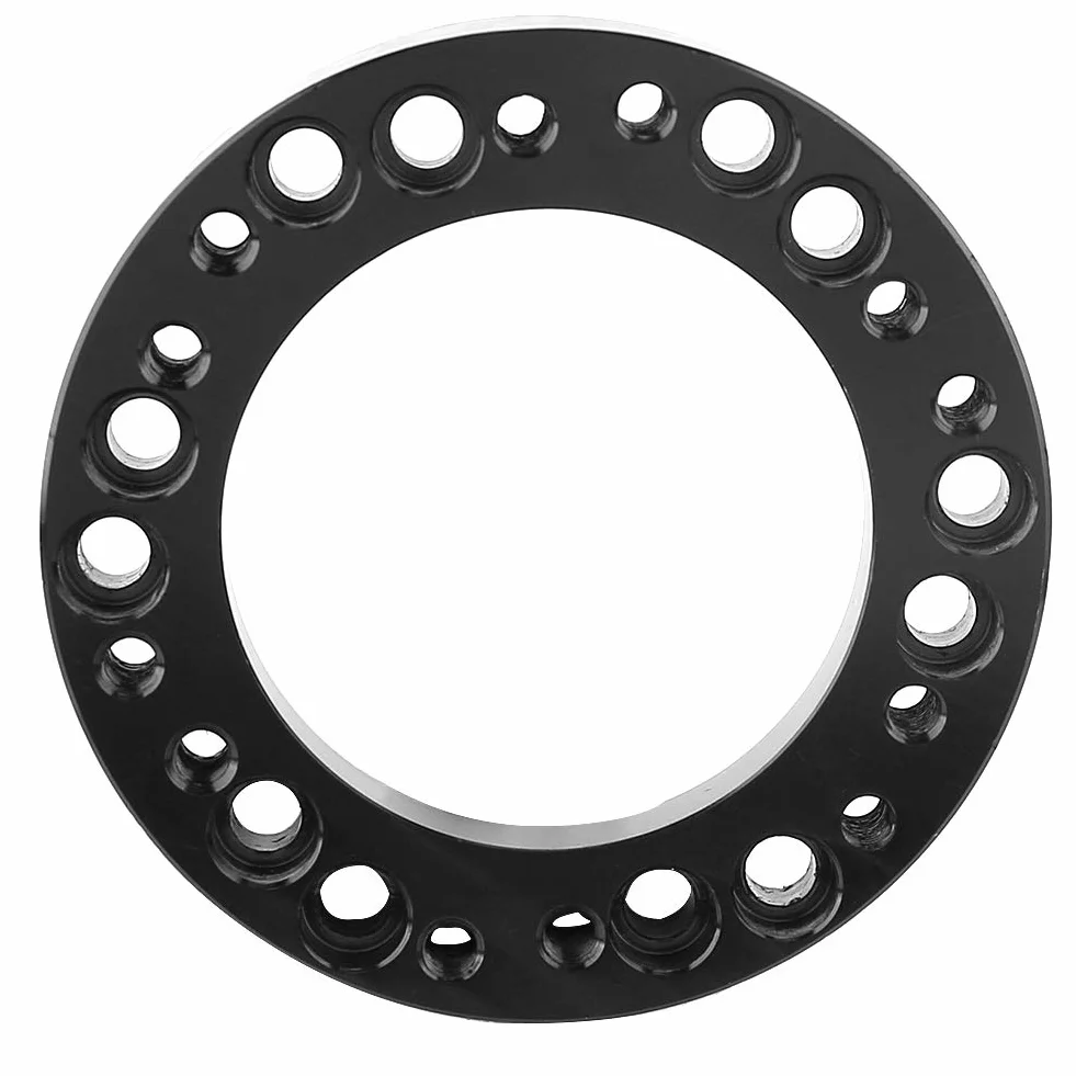 Adapter do kierownicy z otworami na kierownicę, 12,5 mm, uniwersalny adapter do kierownicy samochodowej, piasty, Racing Spacer, zestaw adapterów 70 mm