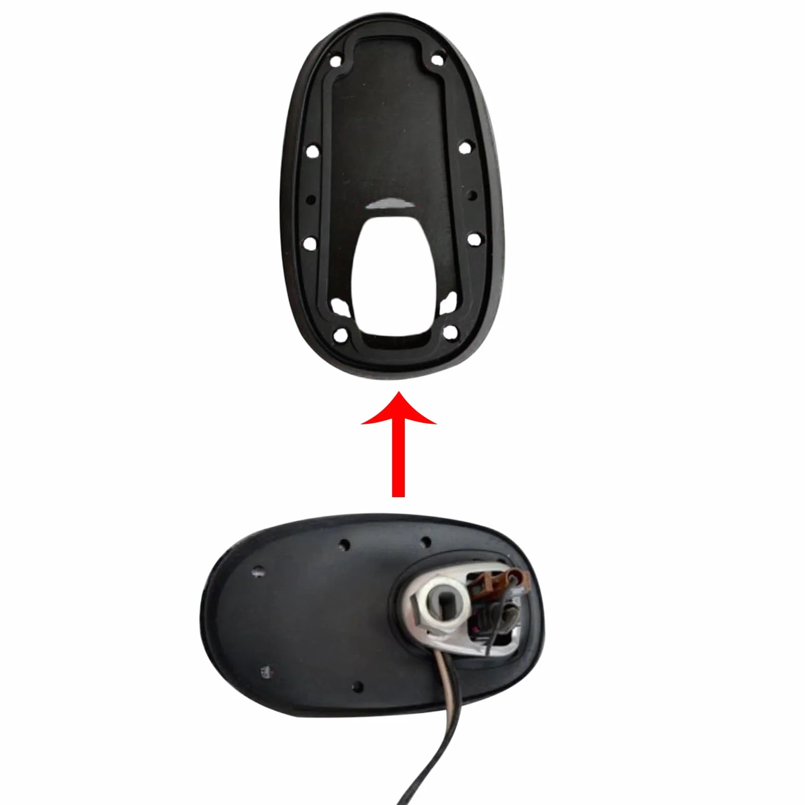 Uszczelka podstawy anteny, gumowa uszczelka do anteny dachowej, zamiennik do Mini R55 R56 65203456088, 65203456089