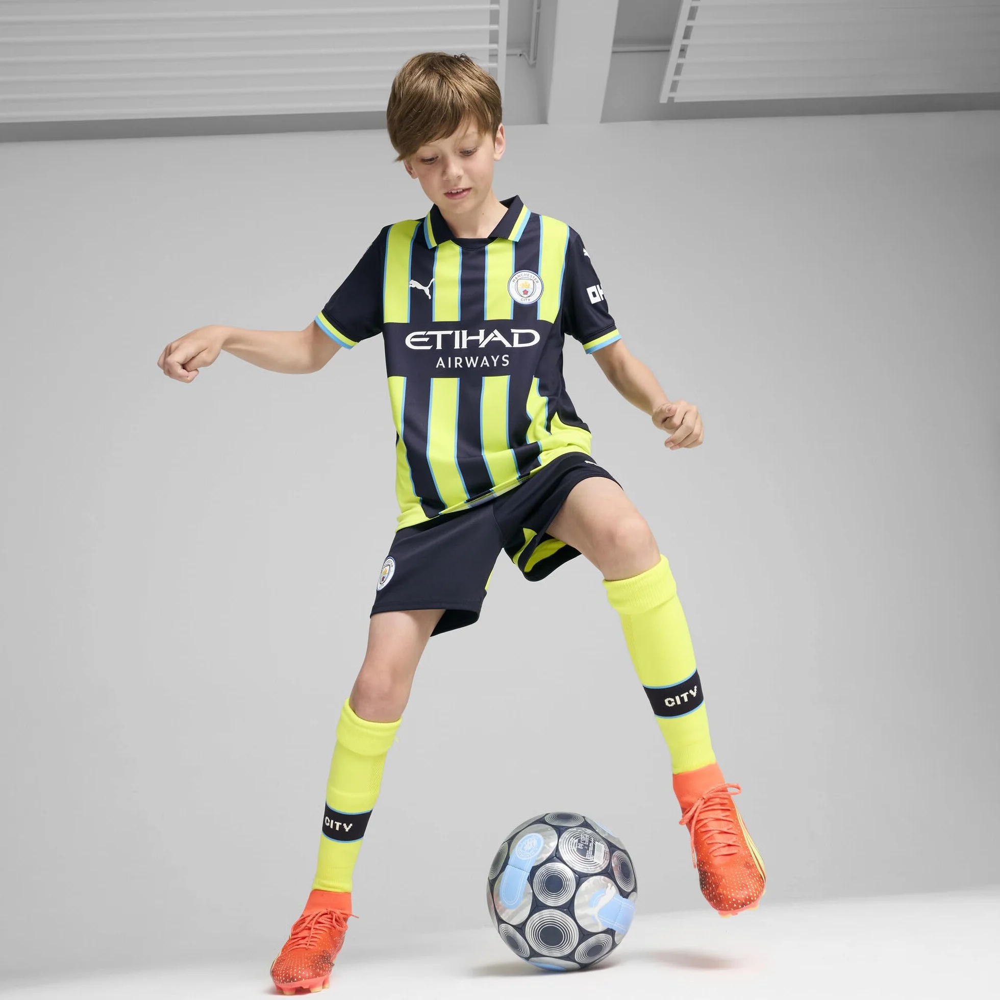 Koszulka piłkarska Manchester City FC Kids 2024/25 - New Navy