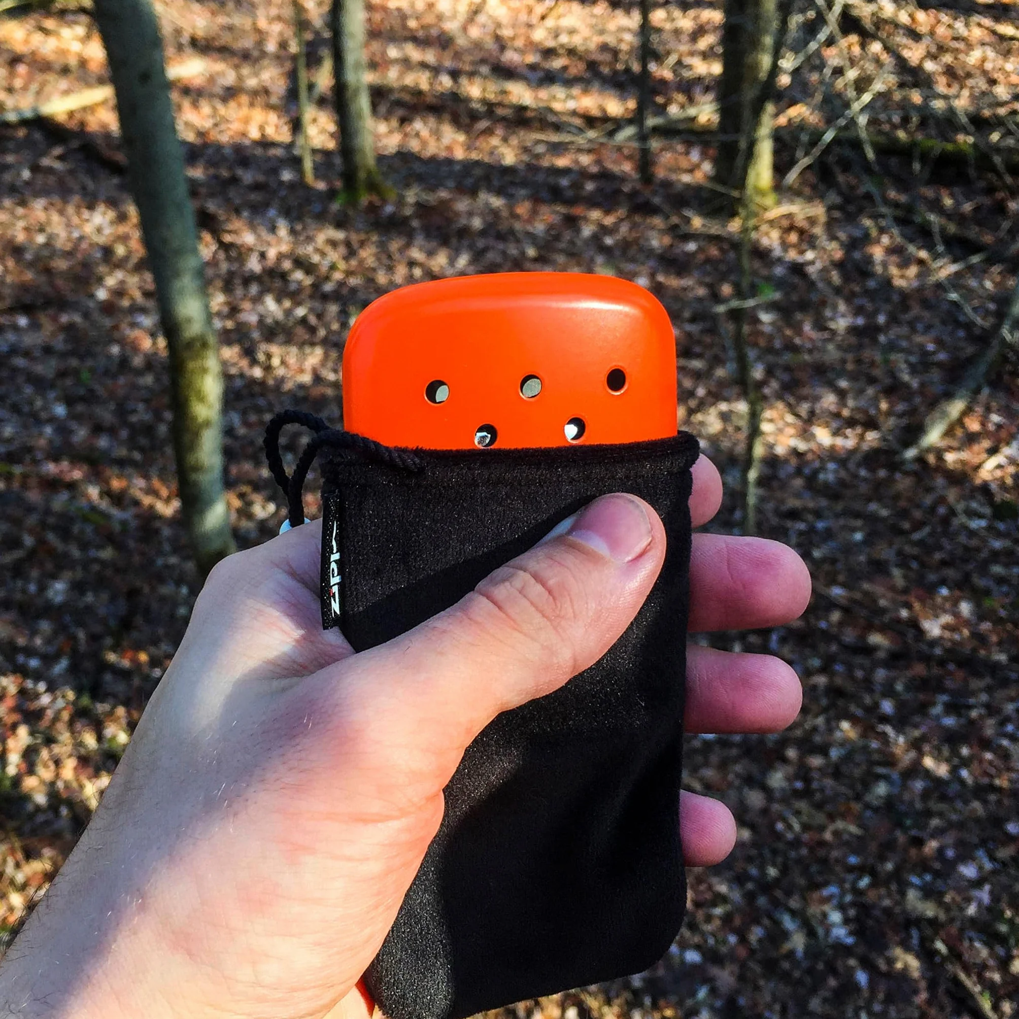 Zippo Ogrzewacz Dłoni, 12 Godzin Ciepła, Wielokrotnego Użytku, Ogrzewacz Kieszonkowy w Kolorze Pomarańczowym