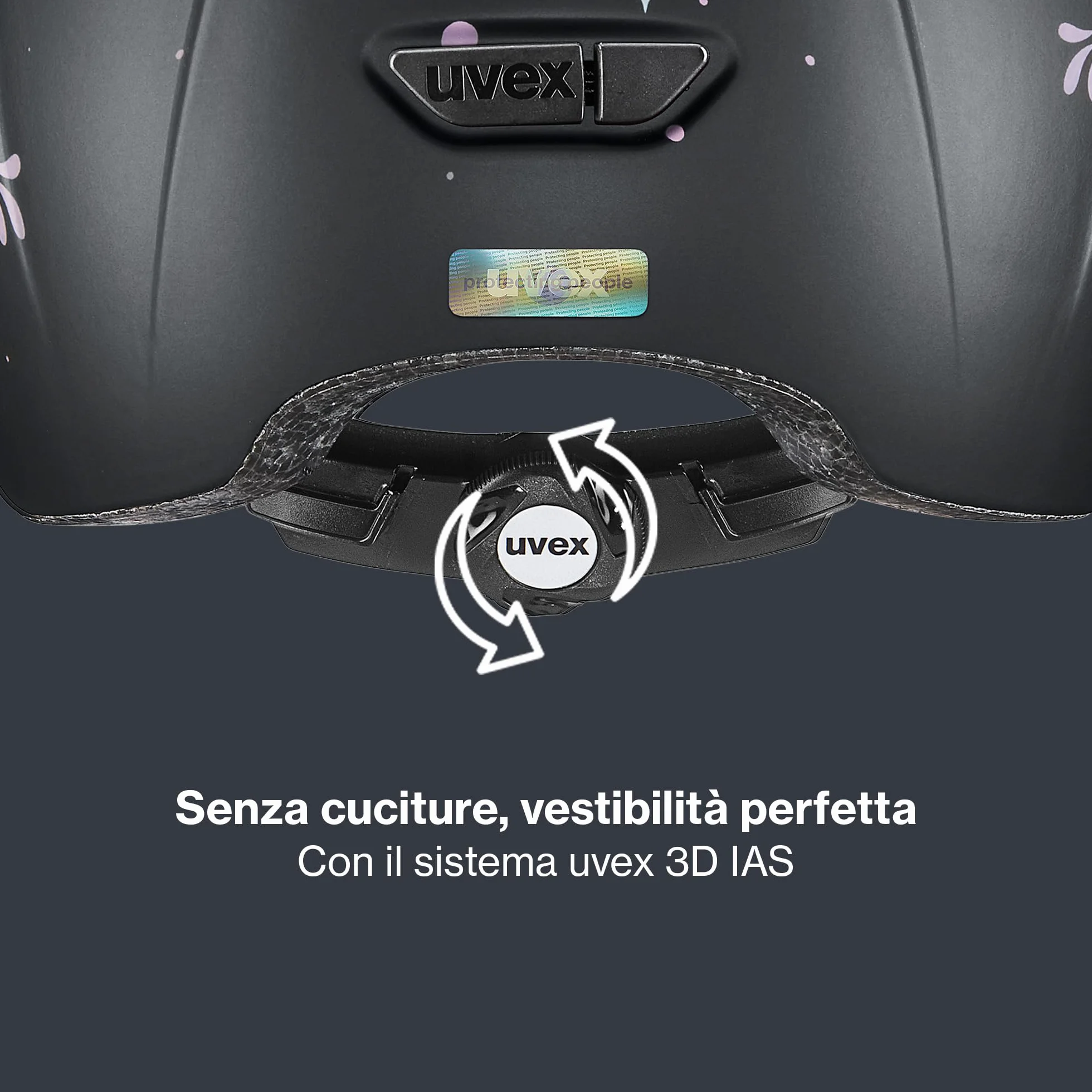 uvex kidoxx – lekki kask jeździecki dla dzieci – indywidualne dopasowanie rozmiaru – optymalna wentylacja – wzornictwo