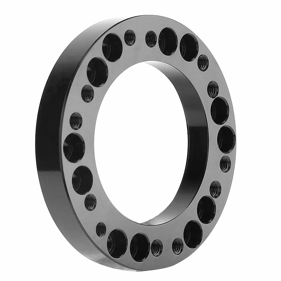 Adapter do kierownicy z otworami na kierownicę, 12,5 mm, uniwersalny adapter do kierownicy samochodowej, piasty, Racing Spacer, zestaw adapterów 70 mm