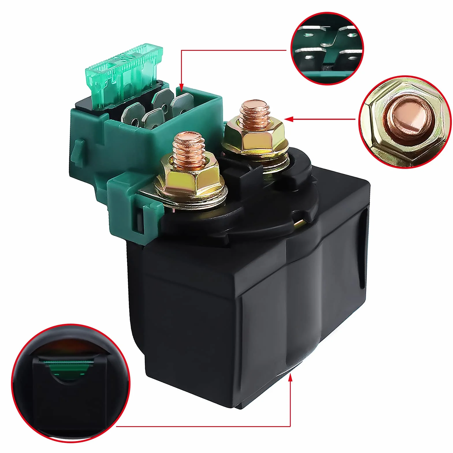 Przekaźnik elektromagnetyczny rozrusznik do Honda VT600 VT 600 C Shadow VLX 1988-2007 VT600 VT 600 CD Shadow VLX Deluxe 1993-2007