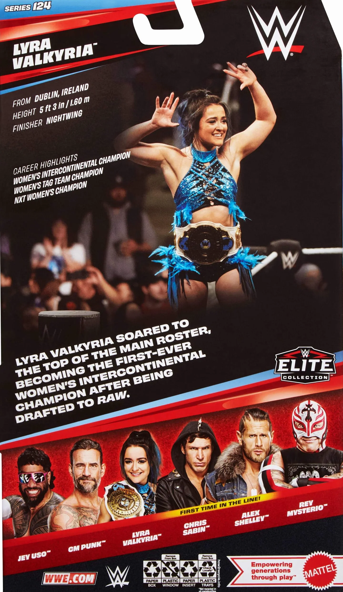 Kolekcja WWE Elite - Seria #124 - Lyra Valkyria