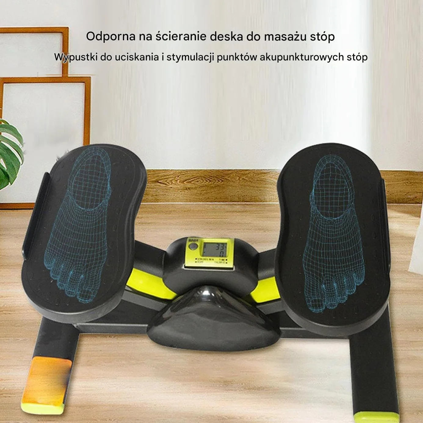 Rock Stepper Boczny - Sprzęt Fitness Z Ruchem Bocznym - Przenośny Stepper Schodowy,Dla Stawów Kończyn Brzucha Kolan Talii Mięśni