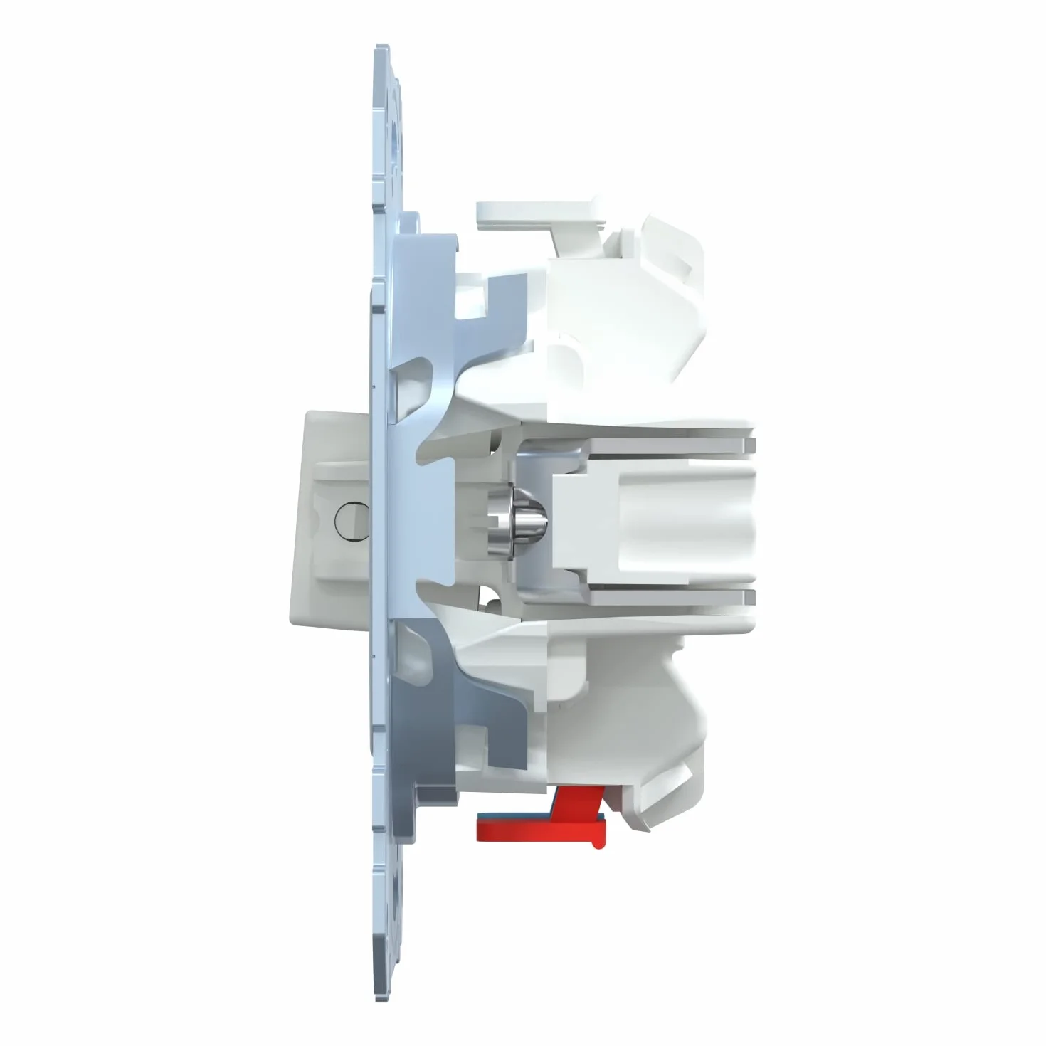 Merten MEG3156-0000 Pushbutton switch 1P Metallico interruttore elettrico