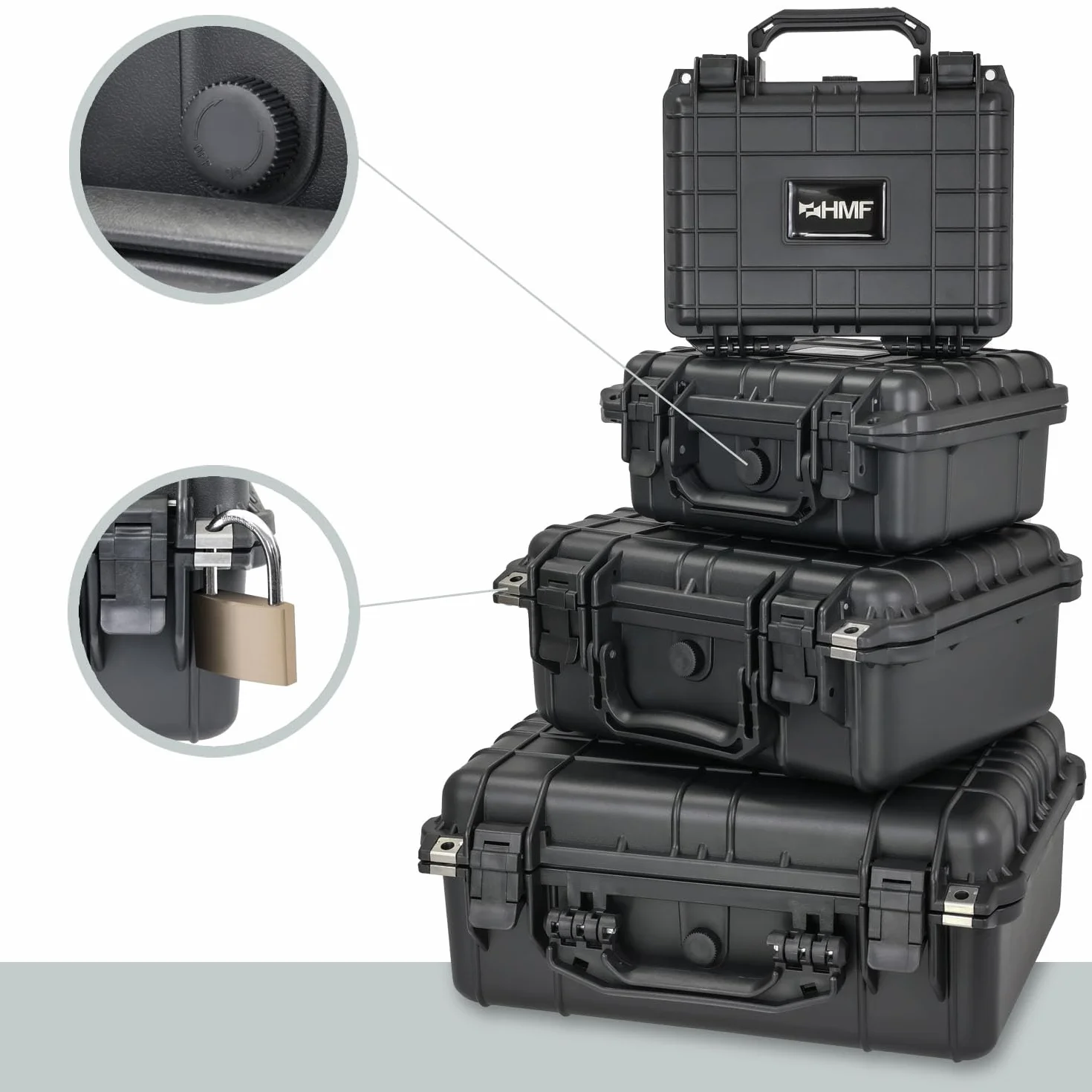 HMF ODK100 Walizka outdoorowa na przybory fotograficzne 41 x 32 x 17,5 cm