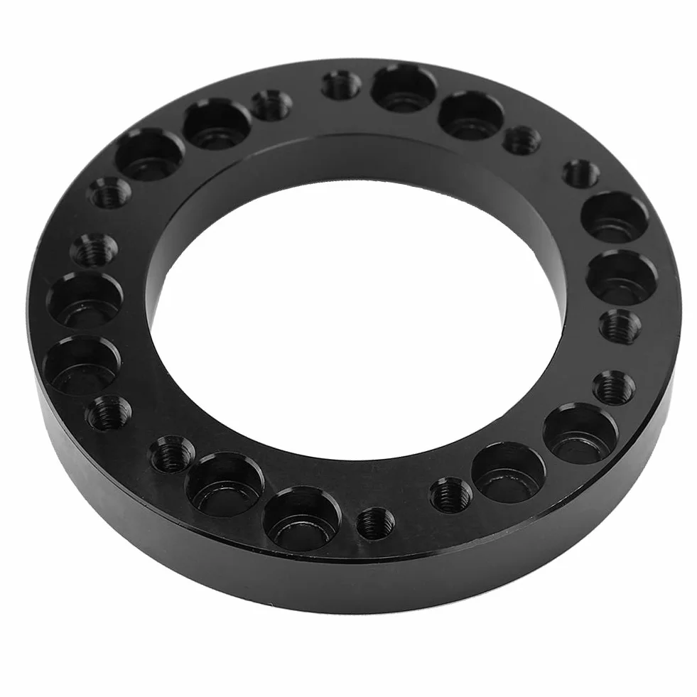 Adapter do kierownicy z otworami na kierownicę, 12,5 mm, uniwersalny adapter do kierownicy samochodowej, piasty, Racing Spacer, zestaw adapterów 70 mm