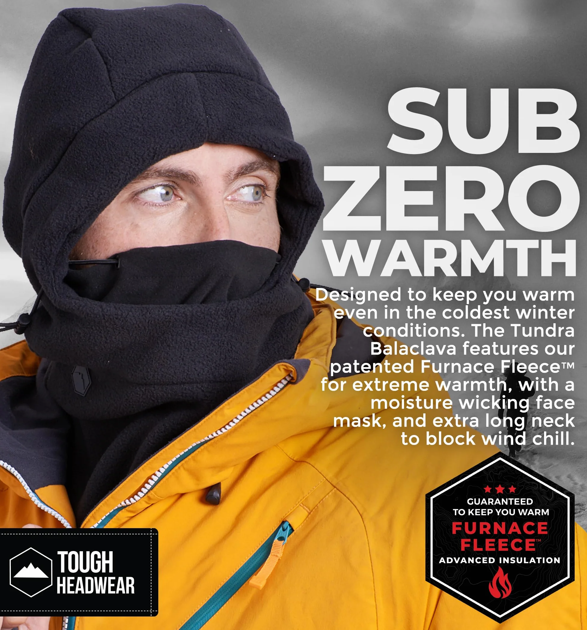 Tough Headwear Kominiarka Uniseks Fleece Balaclava