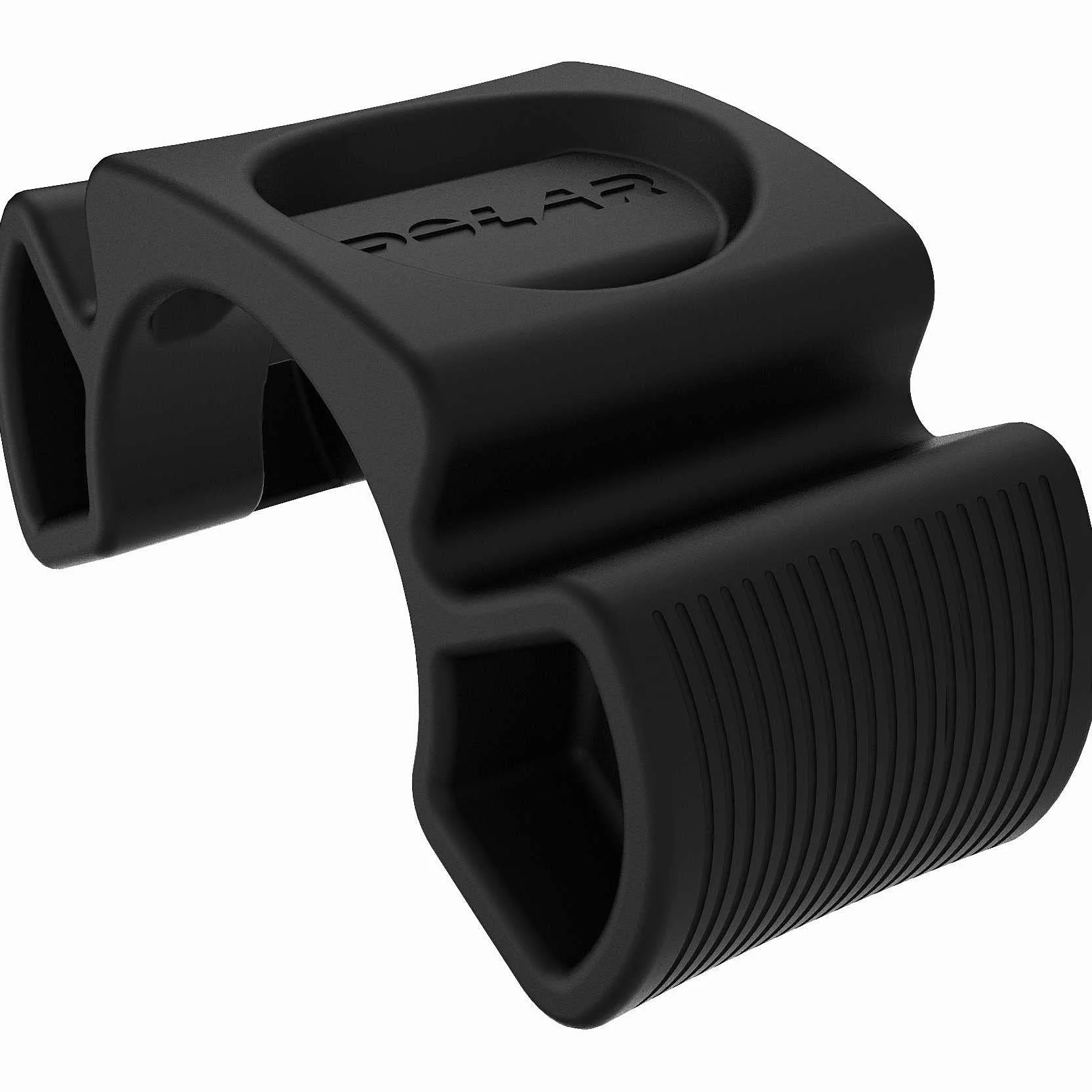 Polar Unisex Uniwersalny Uchwyt Rowerowy do Zegarków Sportowych, Czarny
