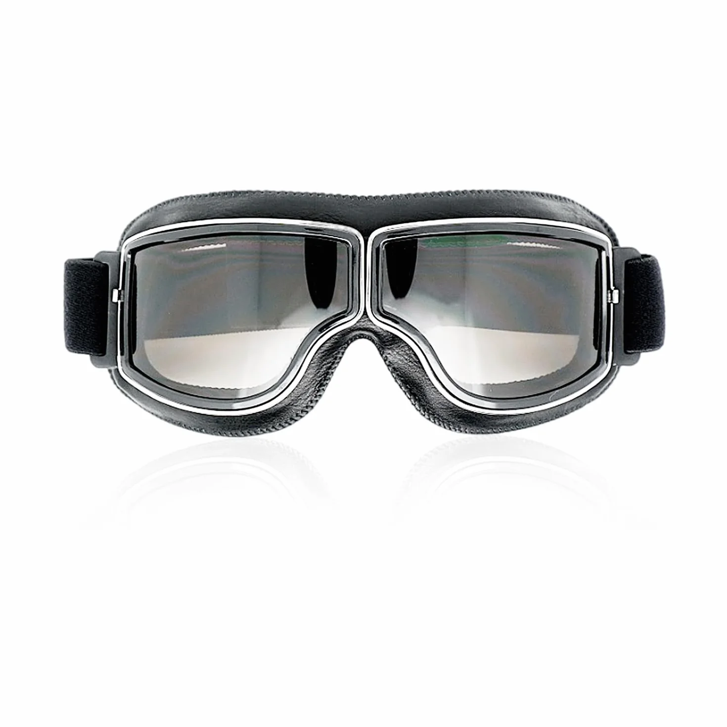1 sztuka okulary motocyklowe, okulary motocyklowe, okulary pilotów, okulary motocyklowe retro, wiatroszczelne okulary ochronne, akcesoria do okularów motocyklowych (brązowe)