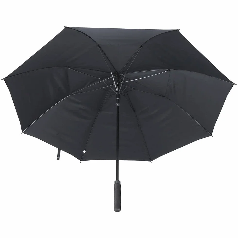 Lifeventure 152 cm automatycznie otwierany parasol golfowy bardzo duży z wytrzymałym baldachimem Ripstop wentylowany wiatroszczelny wodoodporny parasol