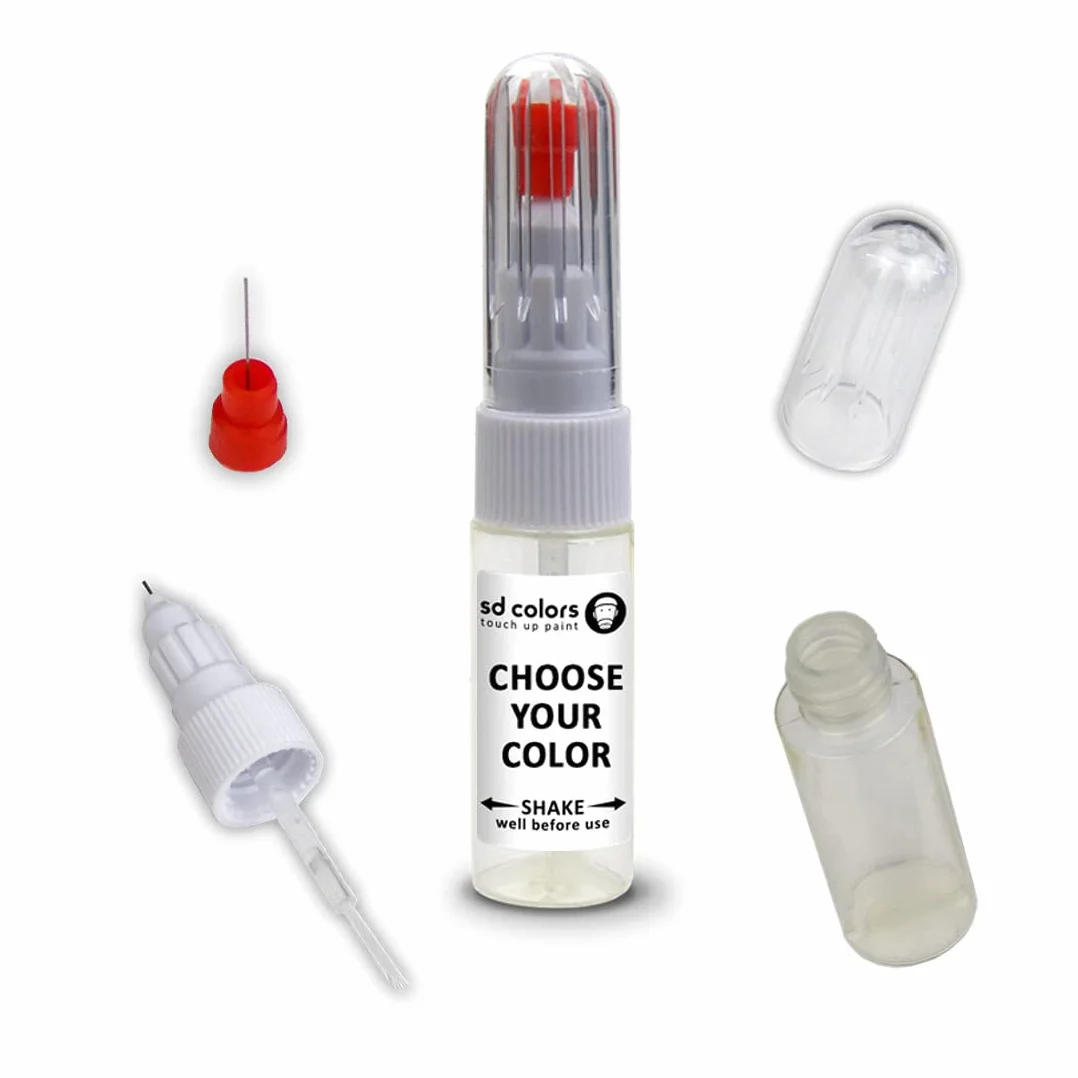 SD COLORS SAPPHIRE CZARNY 475 kompatybilny z BMW New Touch Up Paint Pen zestaw naprawczy 7 ml pędzel do skrobania CHIP KOLOR CODE 475 SAPPHIRE CZARNY