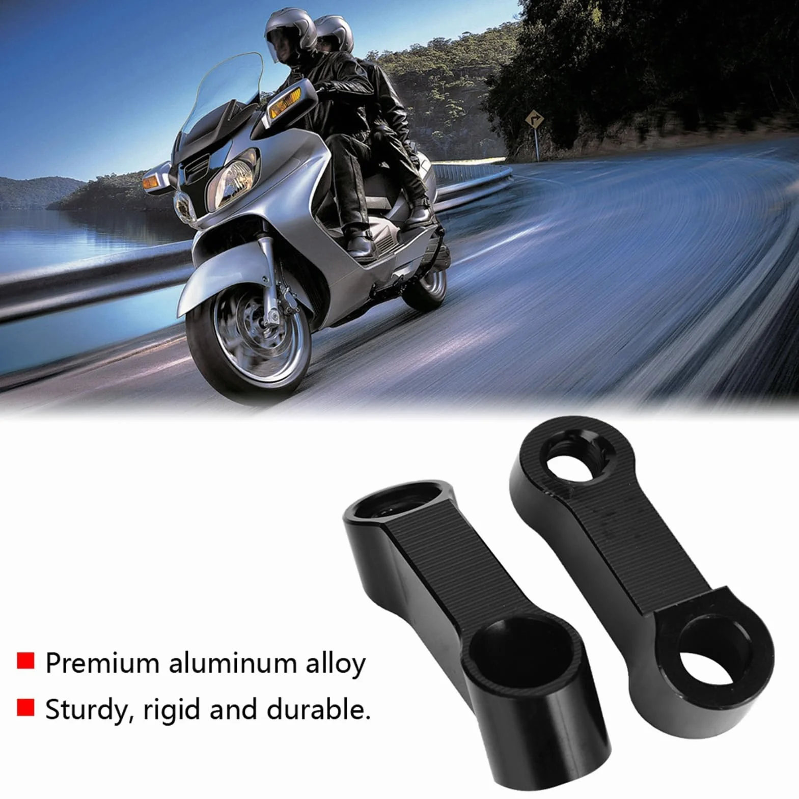 Przedłużenia Lusterek Motocyklowych, Przedłużenia Lusterek Wstecznych, Przedłużenia Lusterek, Adapter Przedłużenia Lusterek, Zestaw Adapterów Lusterek Wstecznych Motocykli, 10