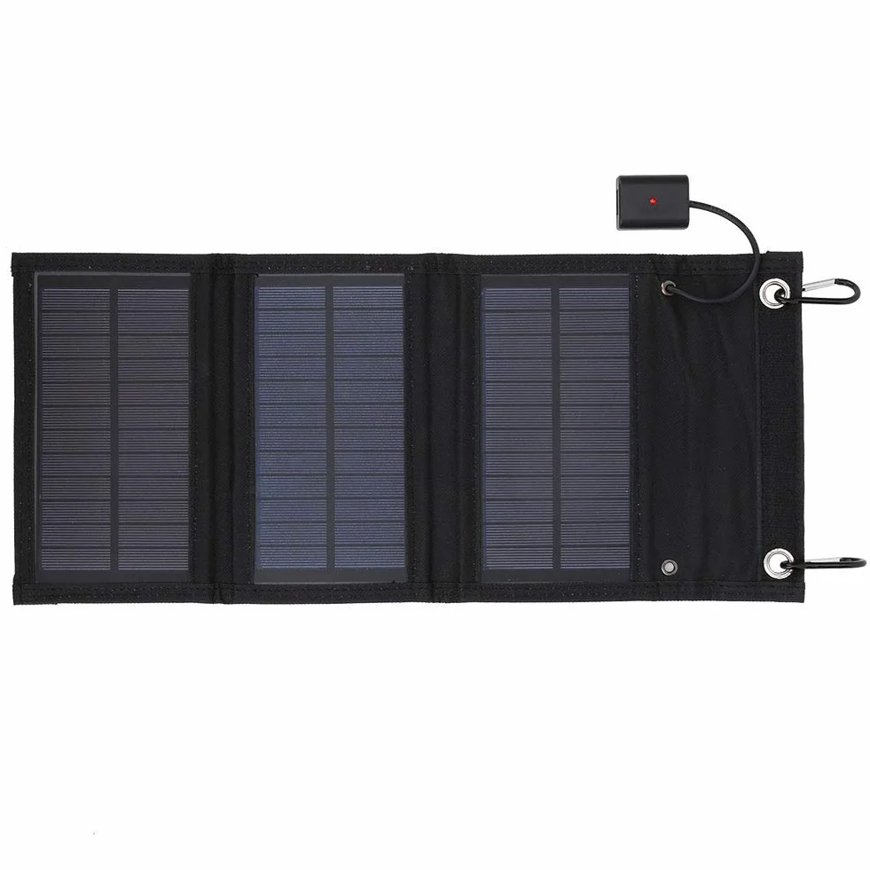 Panel energii słonecznej, panel ładujący odporny na utlenianie panel słoneczny składany pakiet, odporny na zużycie wodoodporny na zewnątrz wędrówki do turystyki