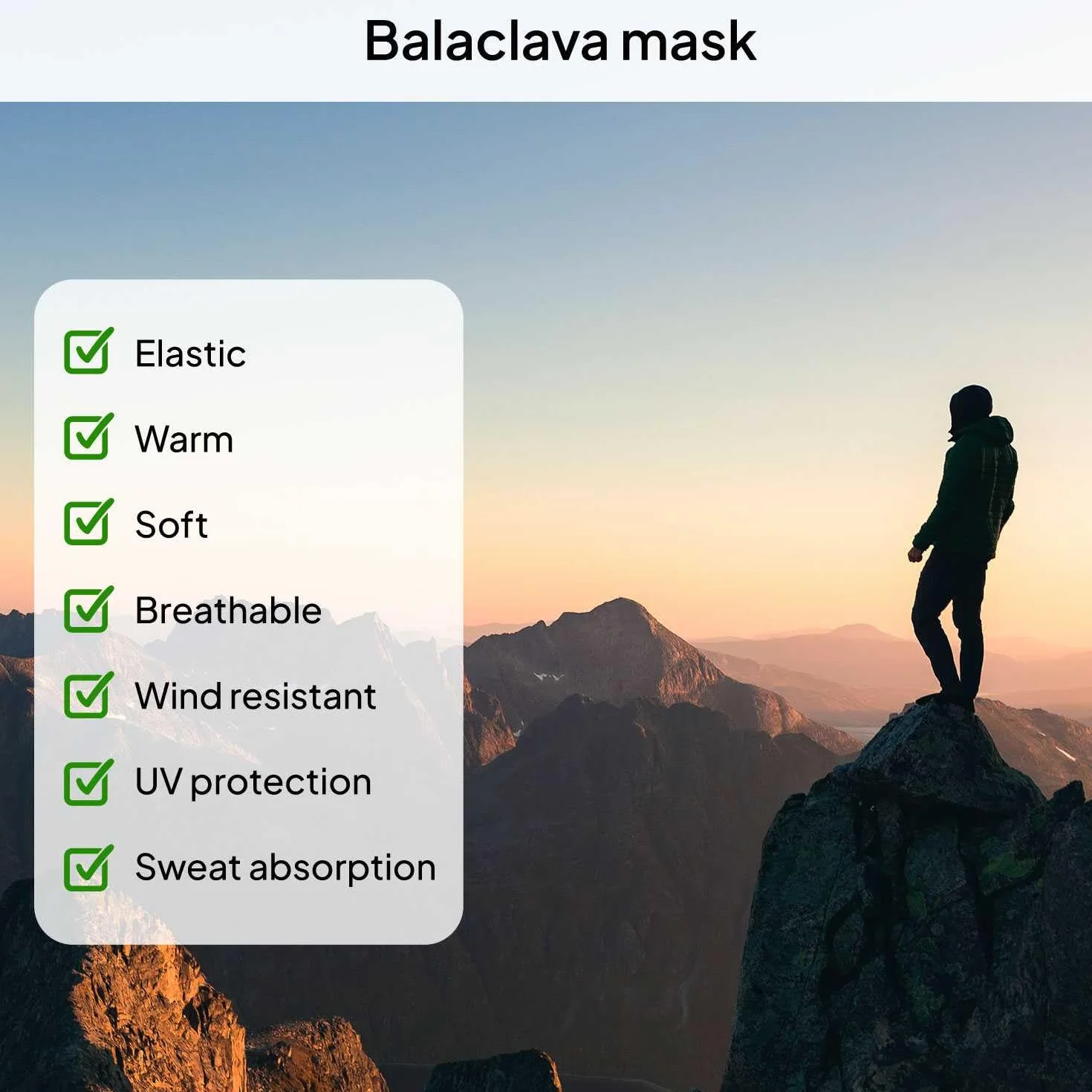 OcioDual Maska pod kask 6 w 1 oddychająca maska ochronna lekki szalik